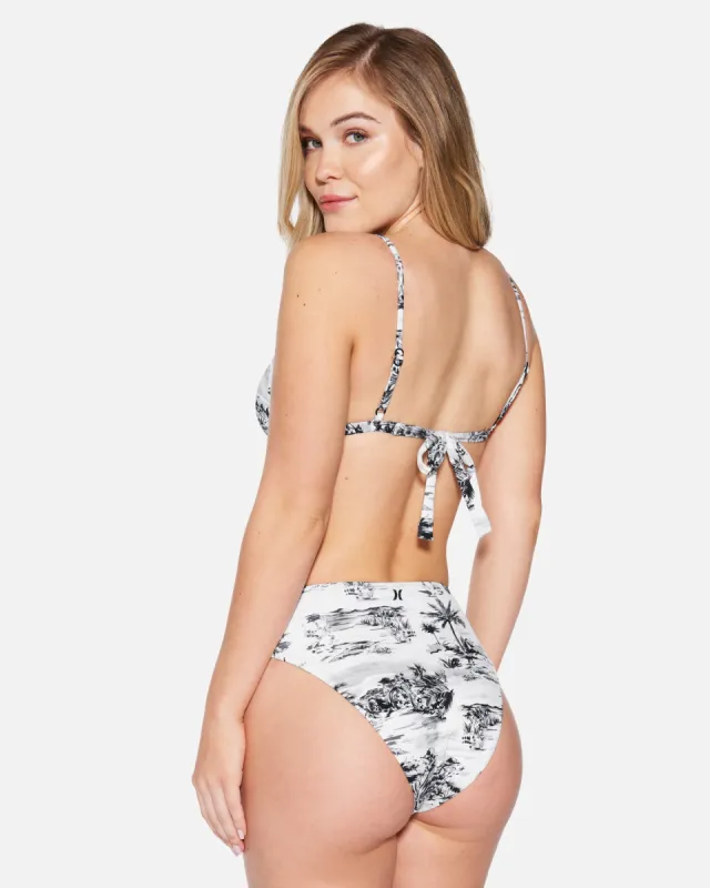 Beach Walk Moderate High Waist Bottom sold by Hurley