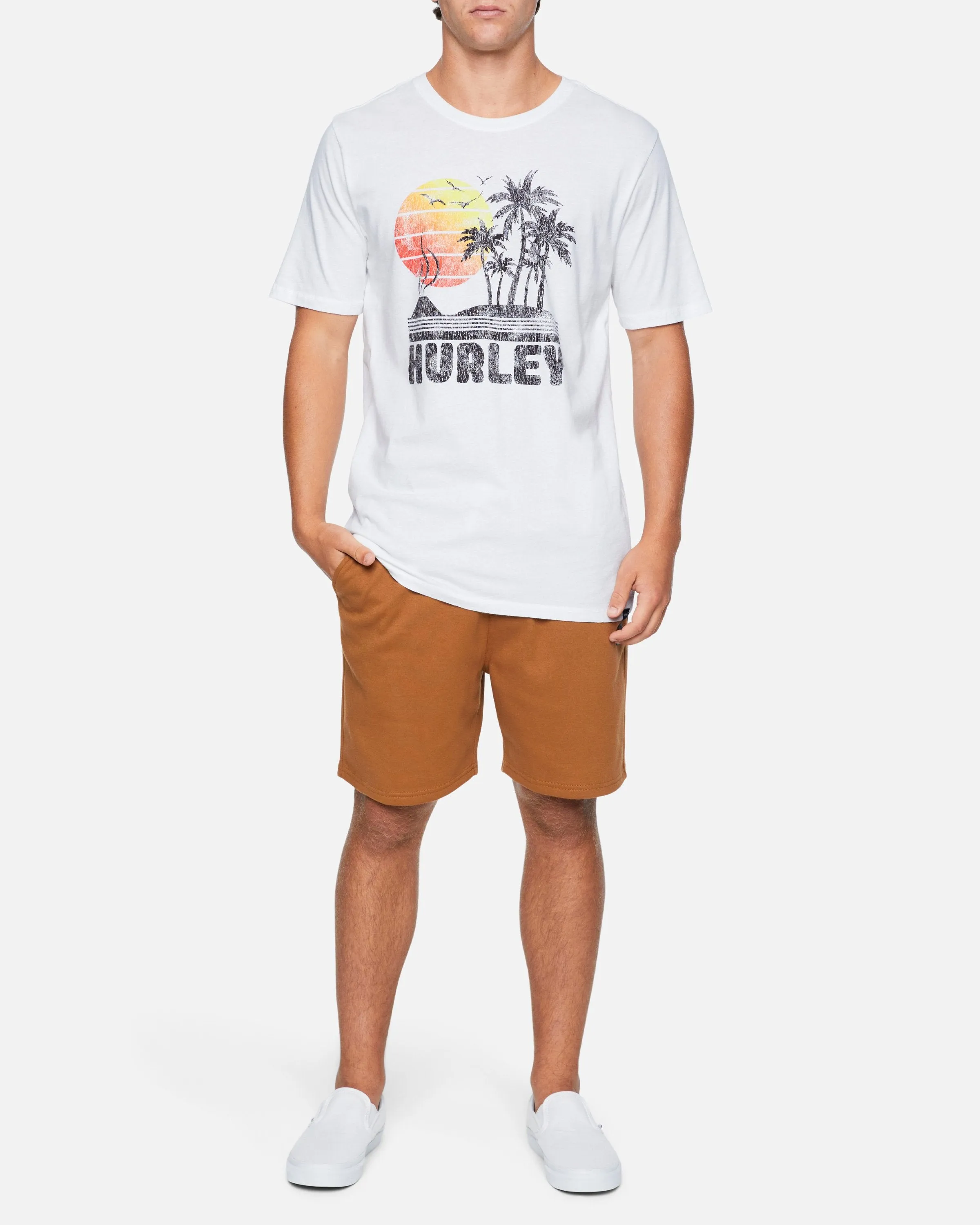 Everyday Washed Iwa Island Short Sleeve T-Shirt sold by Hurley product image thumbnail 4