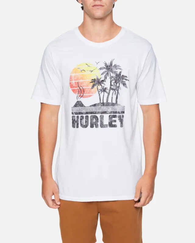 Everyday Washed Iwa Island Short Sleeve T-Shirt sold by Hurley