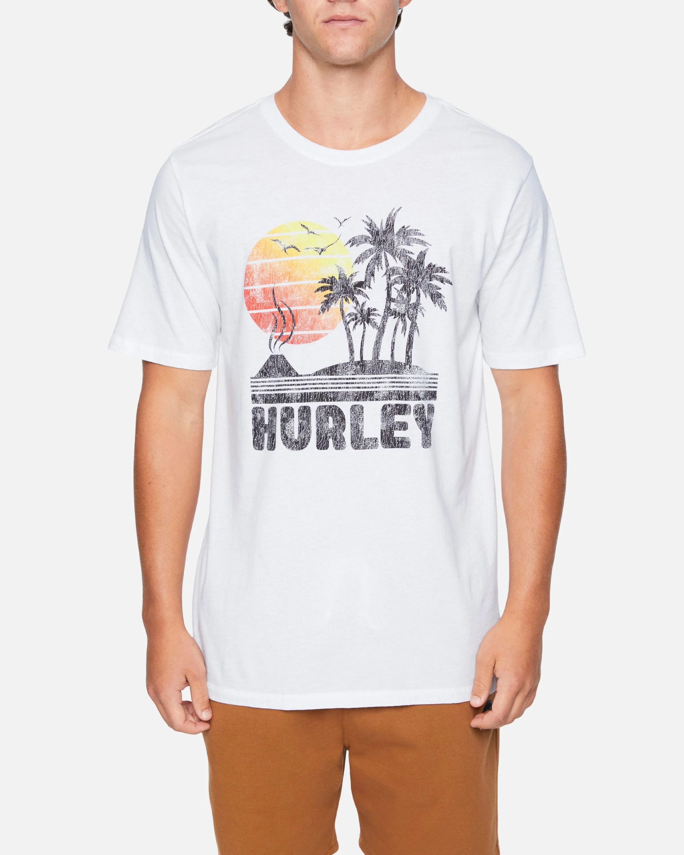 Everyday Washed Iwa Island Short Sleeve T-Shirt sold by Hurley