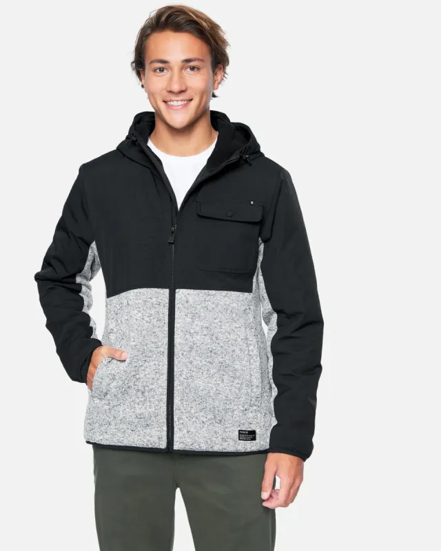 Asgar Mixed Media Jacket sold by Hurley