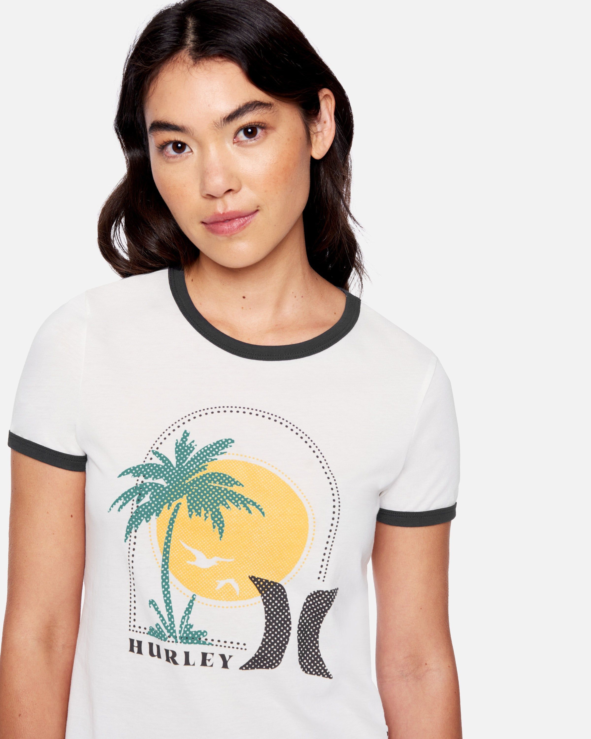 Reminisce Baby Ringer Tee sold by Hurley product image thumbnail 4