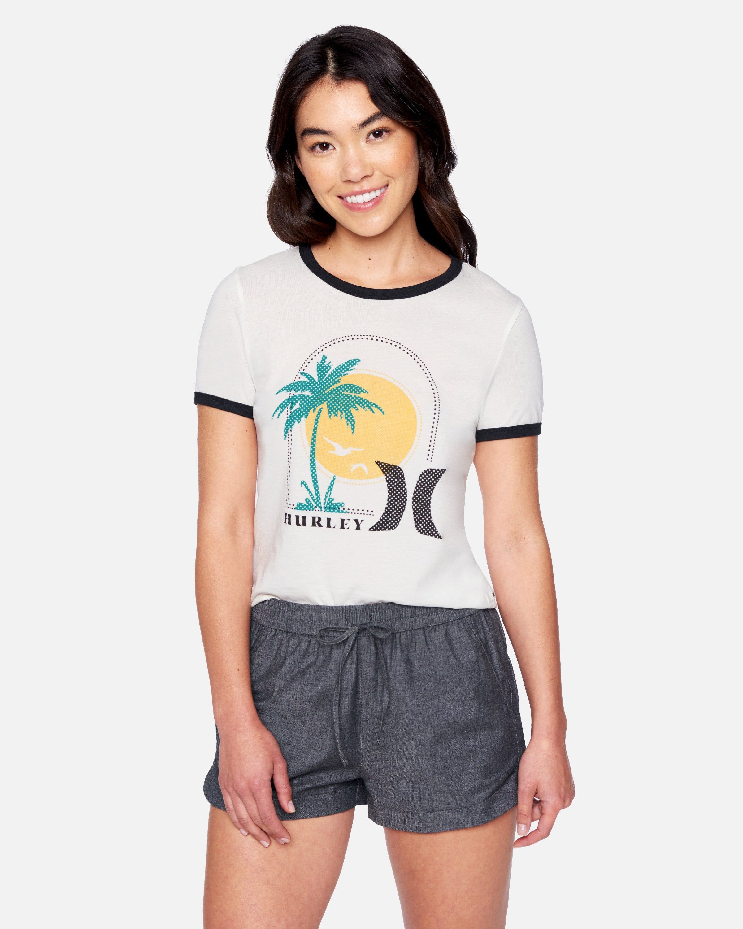 Reminisce Baby Ringer Tee sold by Hurley