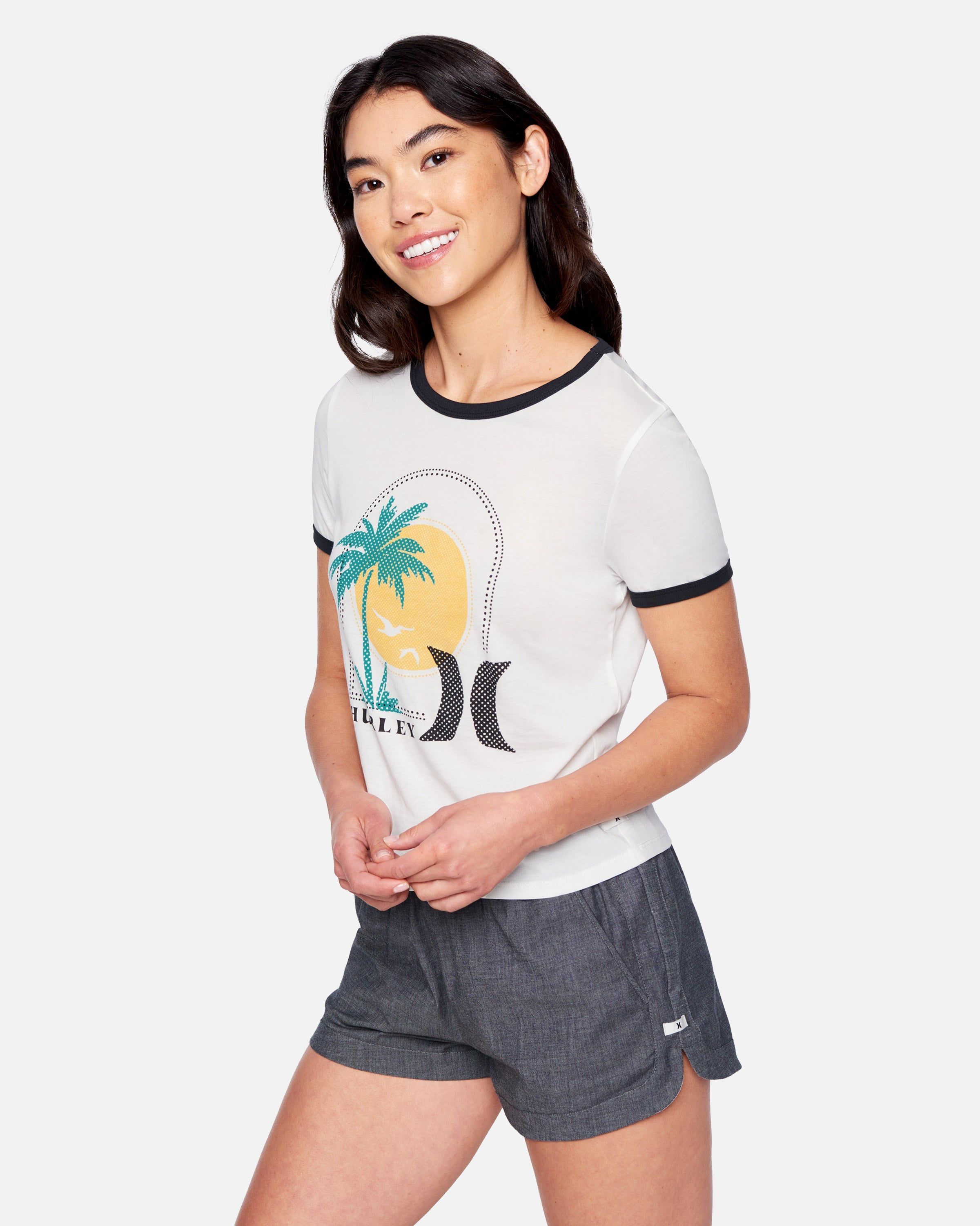 Reminisce Baby Ringer Tee sold by Hurley product image thumbnail 3