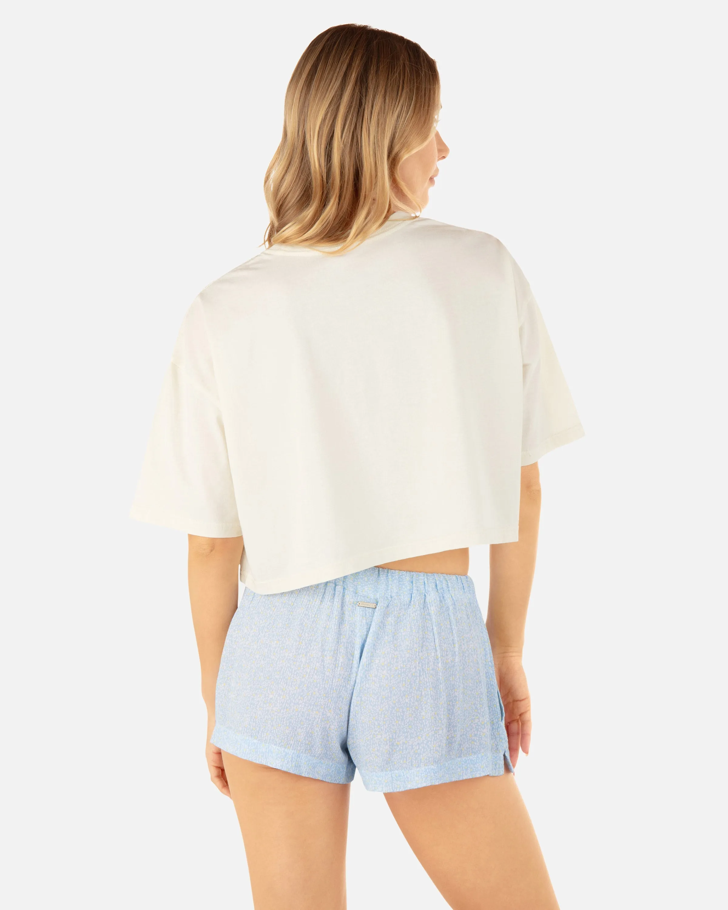 Tropical Spirits Boyfriend Crop Tee sold by Hurley product image thumbnail 2