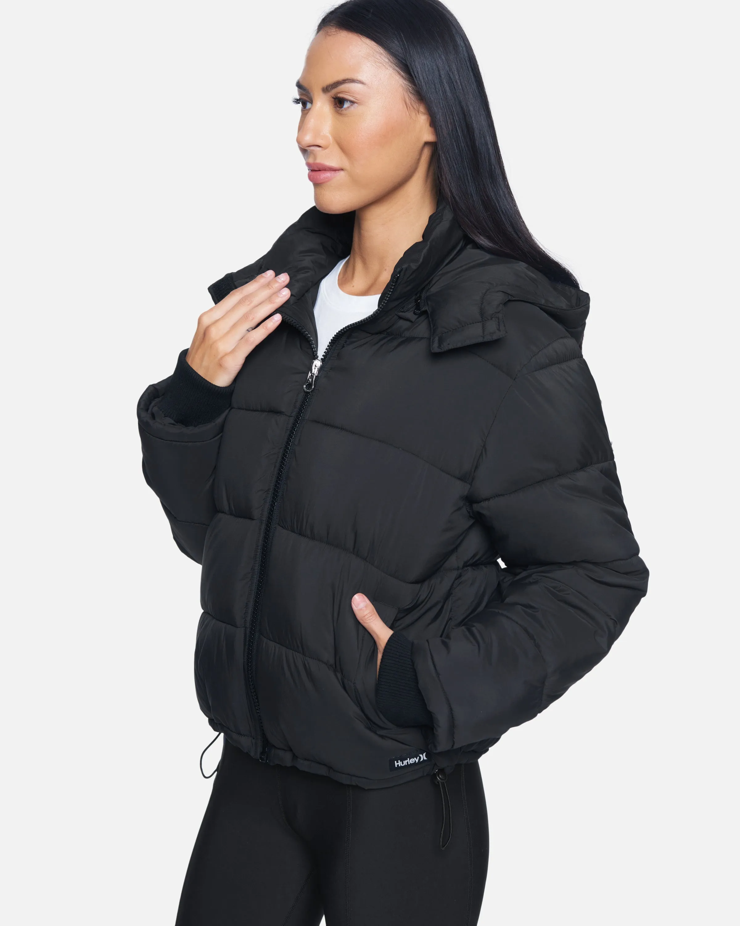 Hooded Puffer Jacket sold by Hurley product image thumbnail 3