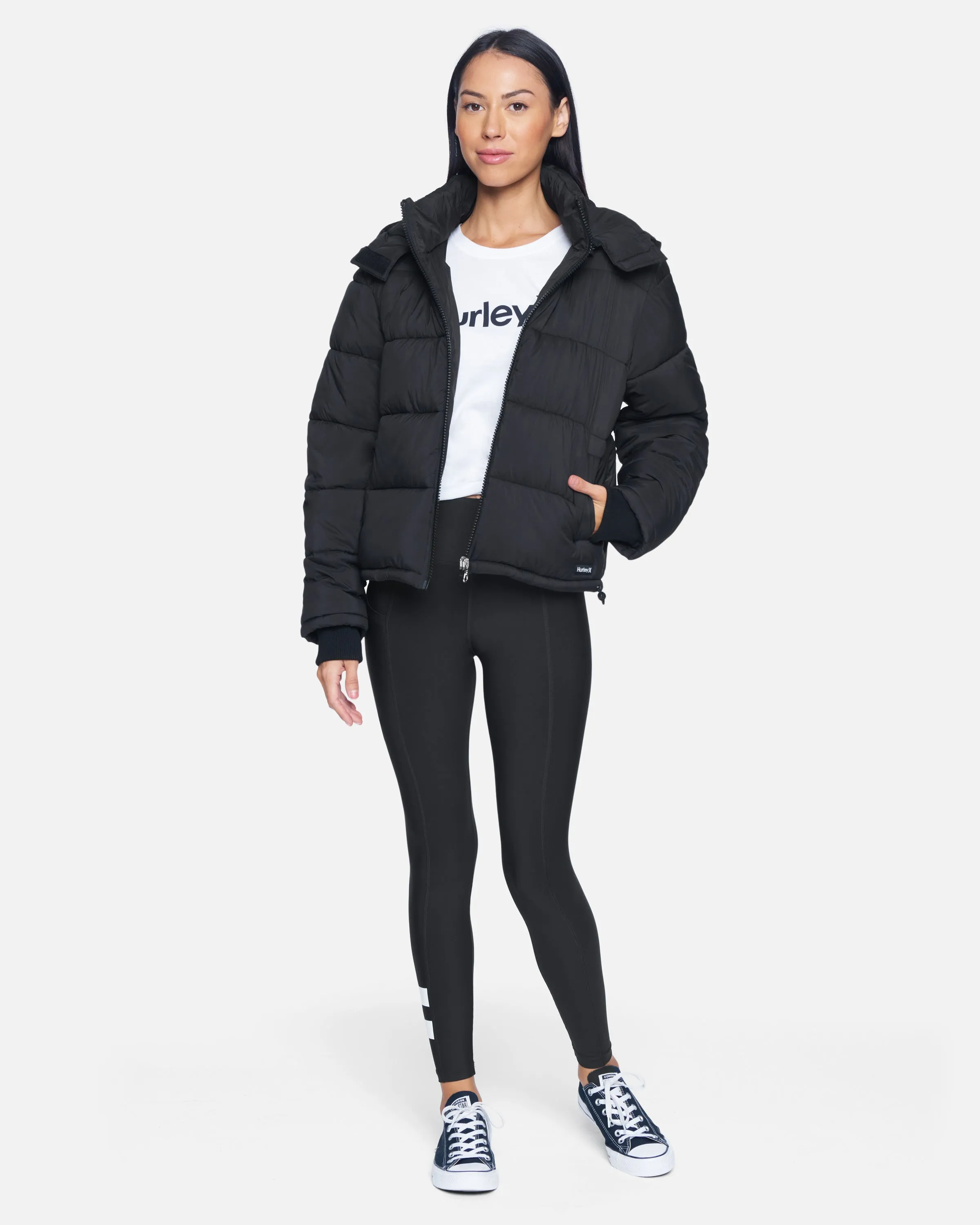Hooded Puffer Jacket sold by Hurley product image thumbnail 4