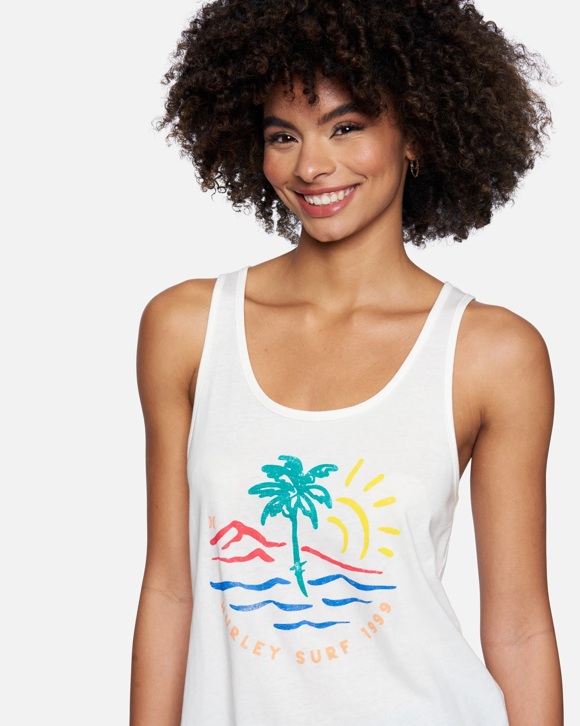 Casso Washed Racerback Tank sold by Hurley product image thumbnail 4
