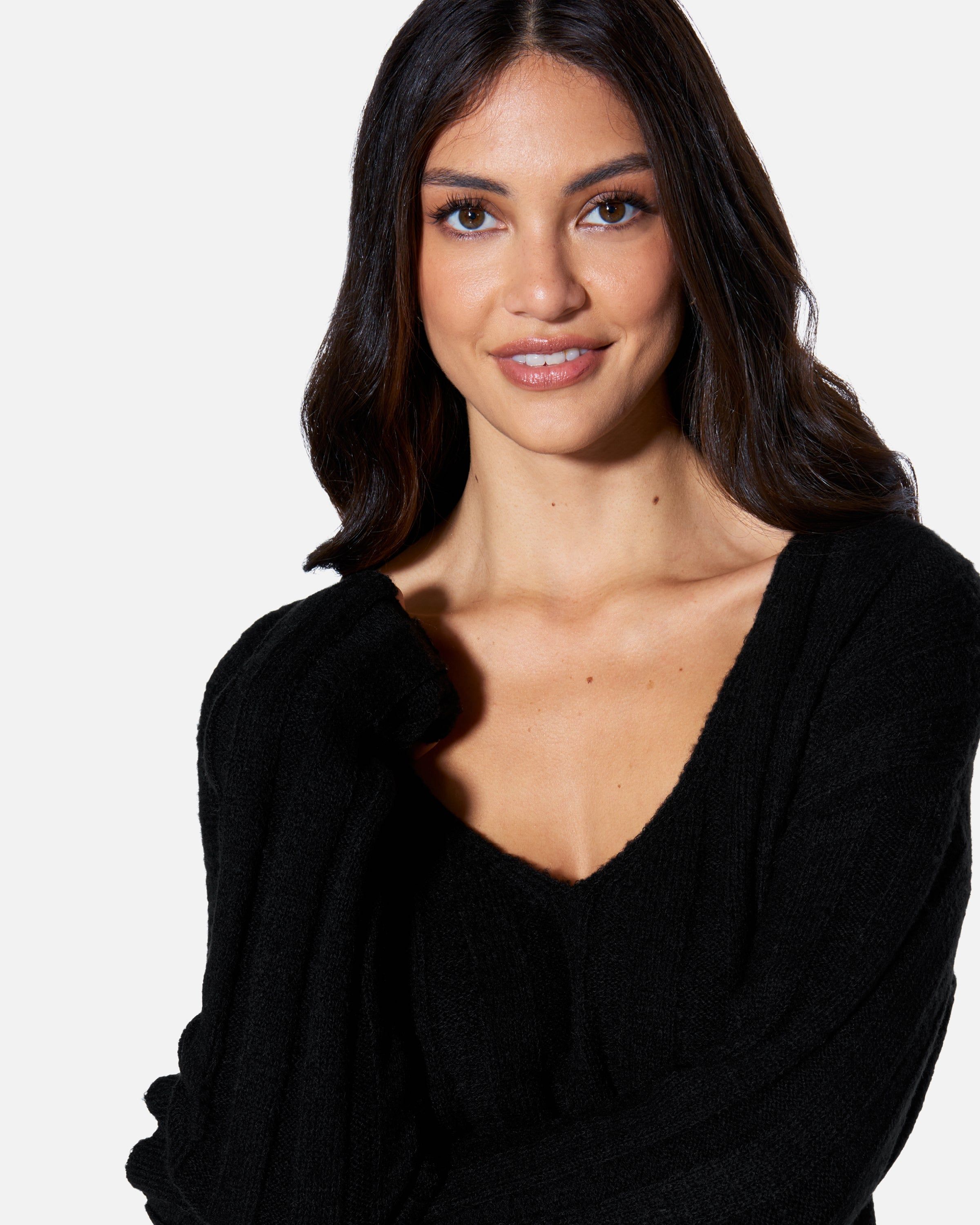 ESSENTIAL CROPPED LONG SLEEVE SWEATER sold by Hurley product image thumbnail 4