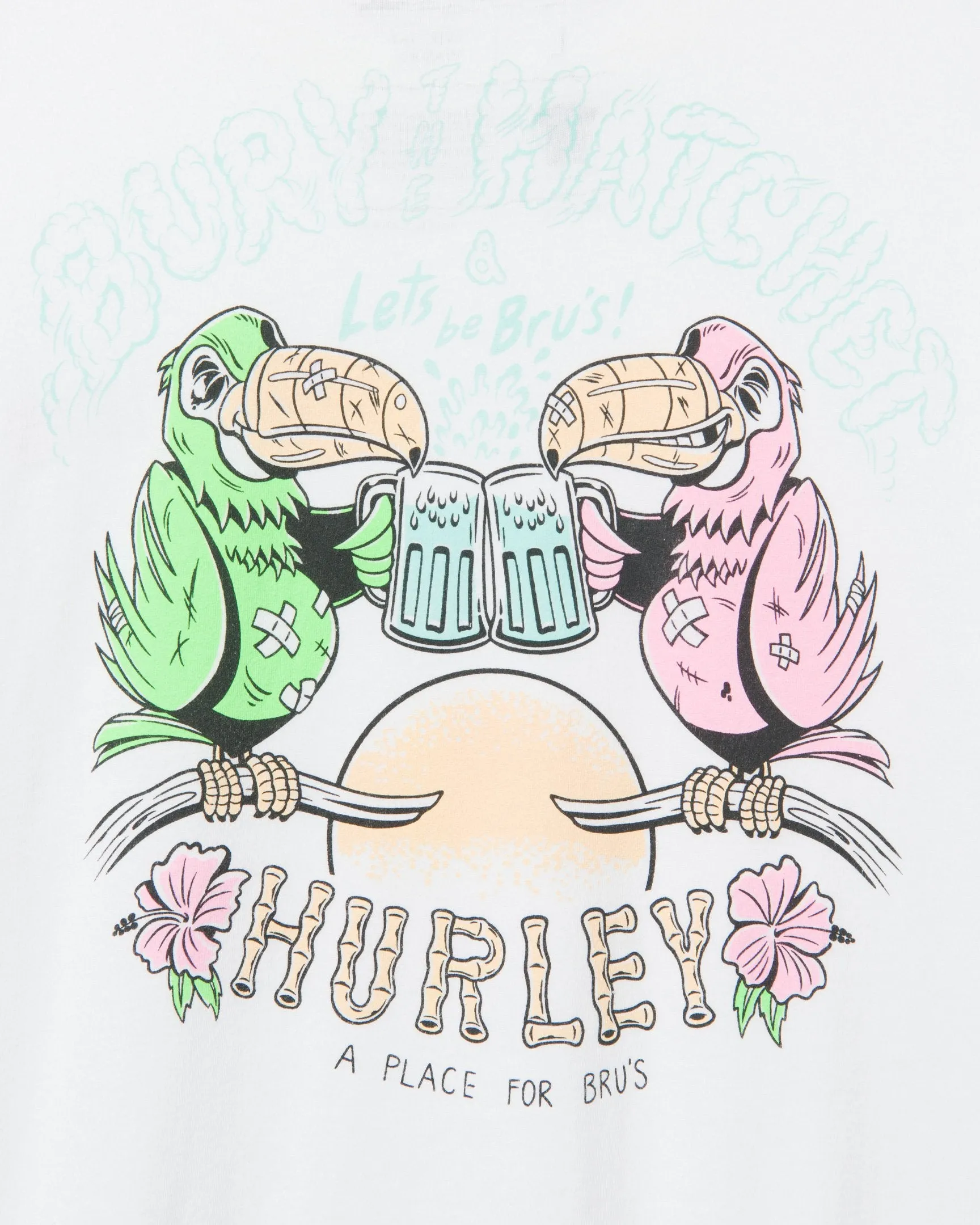 Everyday Washed Lets Be Brus Short Sleeve T-Shirt sold by Hurley product image thumbnail 3