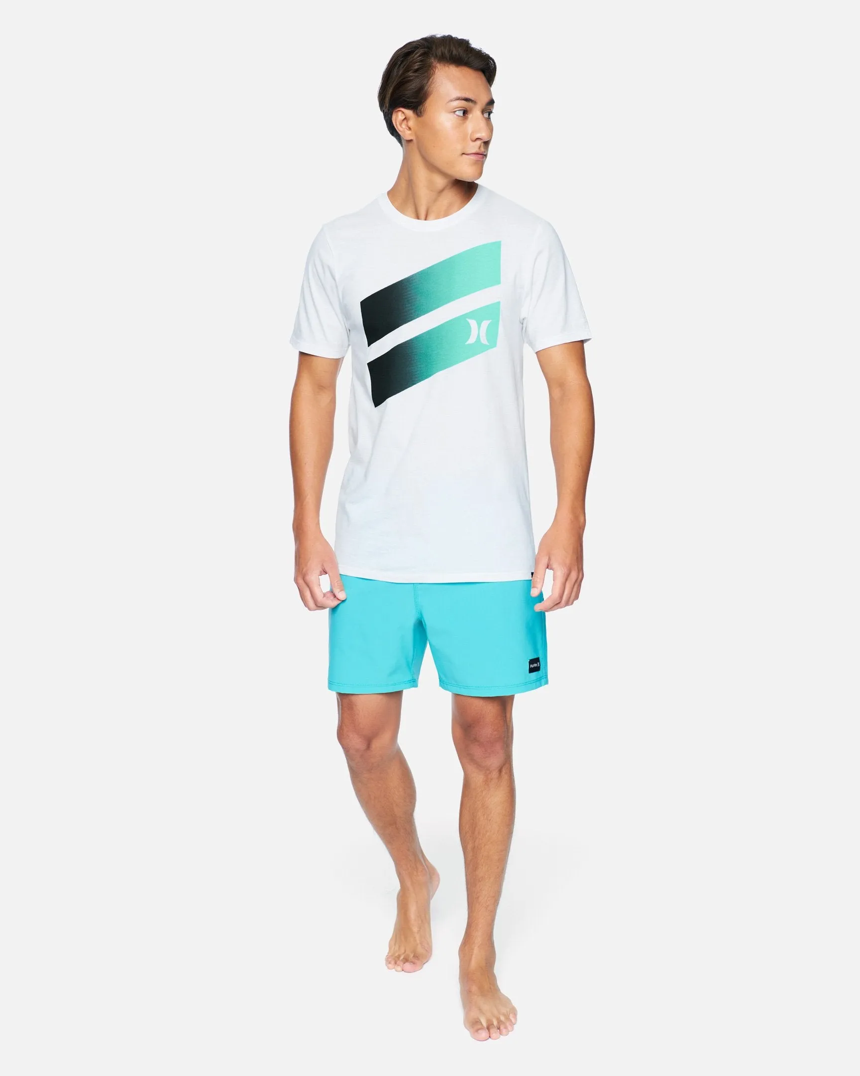 Icon Slash Gradient Short Sleeve T-Shirt sold by Hurley product image thumbnail 4