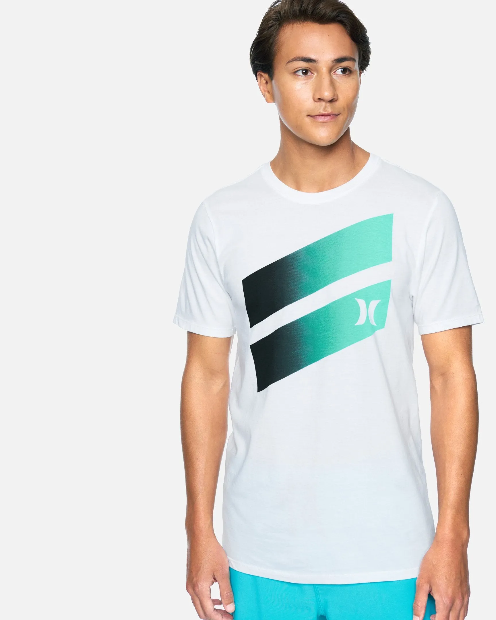 Icon Slash Gradient Short Sleeve T-Shirt sold by Hurley