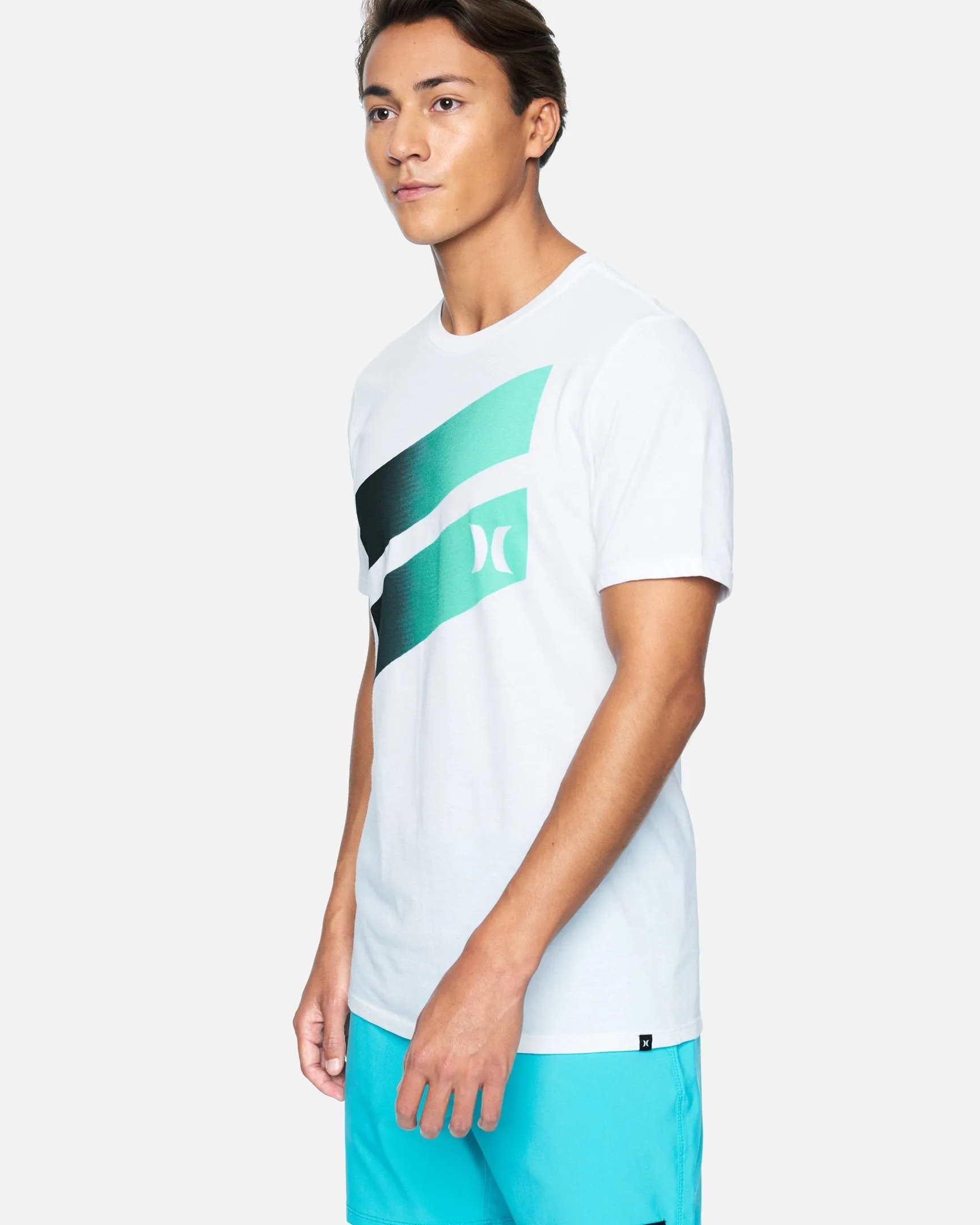 Icon Slash Gradient Short Sleeve T-Shirt sold by Hurley product image thumbnail 3