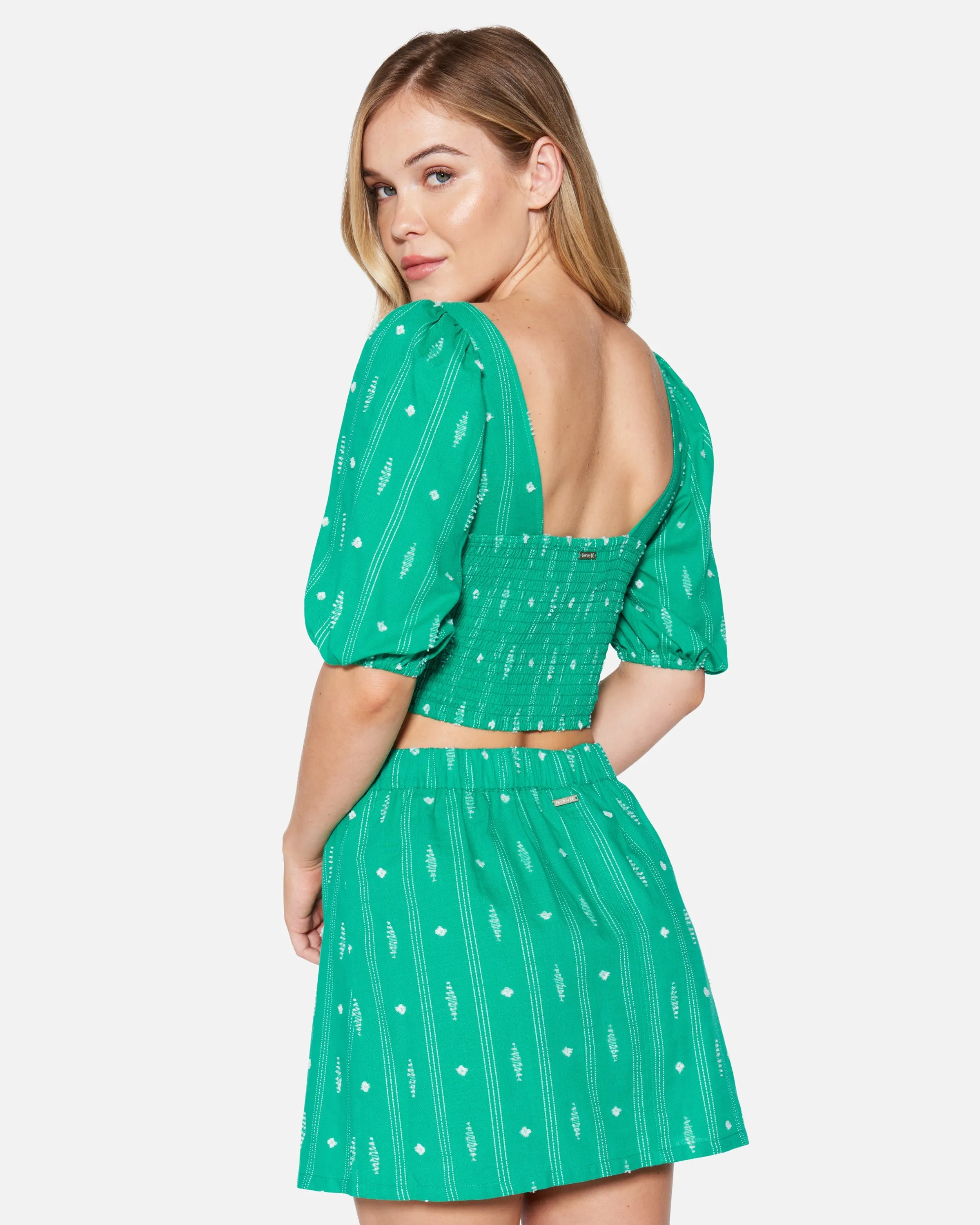 DIAMOND JACQUARD CROP TOP sold by Hurley product image thumbnail 2