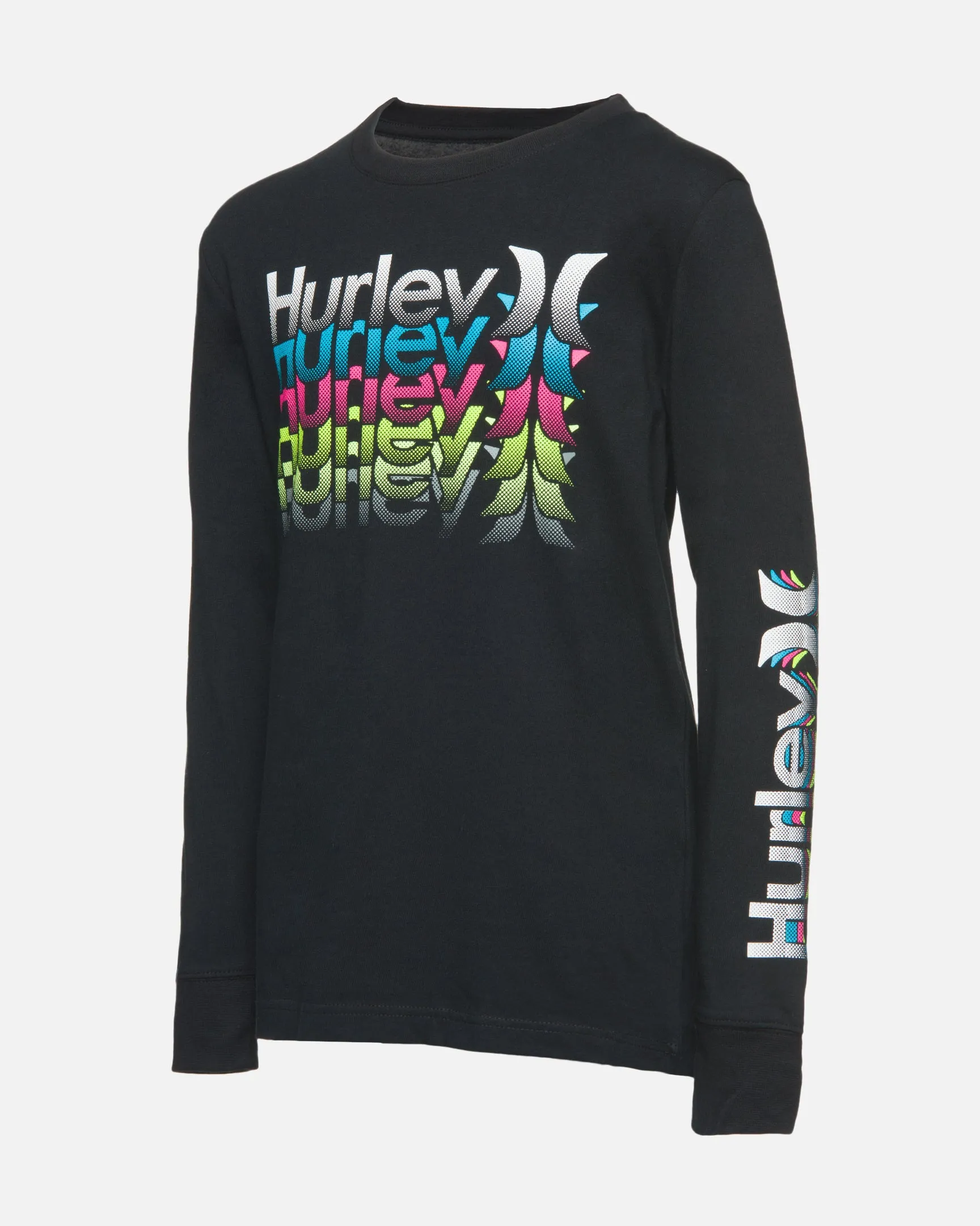 Boys' One & Only Stack Graphic Long Sleeve T-Shirt sold by Hurley product image thumbnail 3