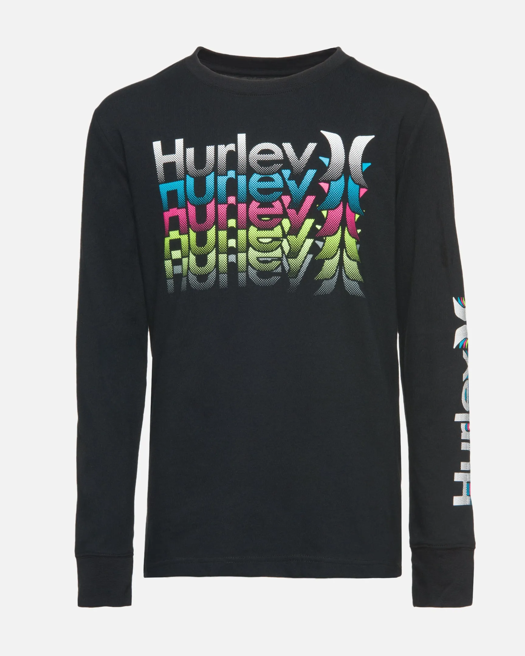 Boys' One & Only Stack Graphic Long Sleeve T-Shirt sold by Hurley