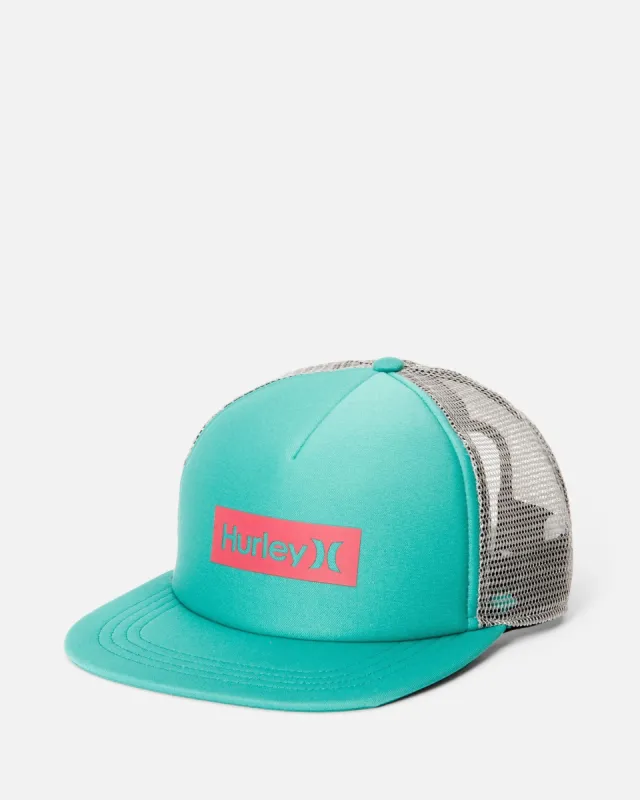 One and Only Square Trucker Hat sold by Hurley