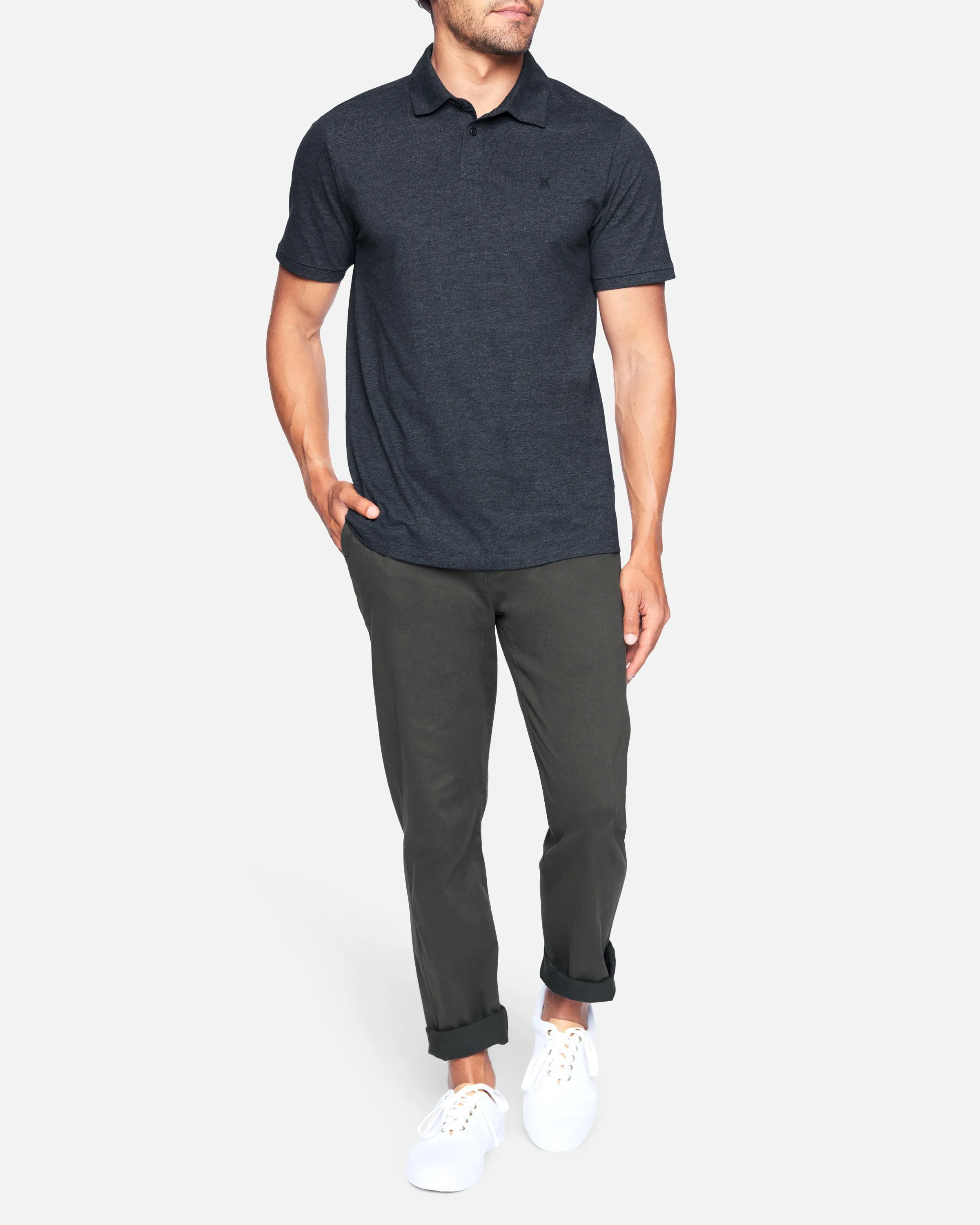 H2O-DRI Ace Polo Short Sleeve Shirt sold by Hurley product image thumbnail 4