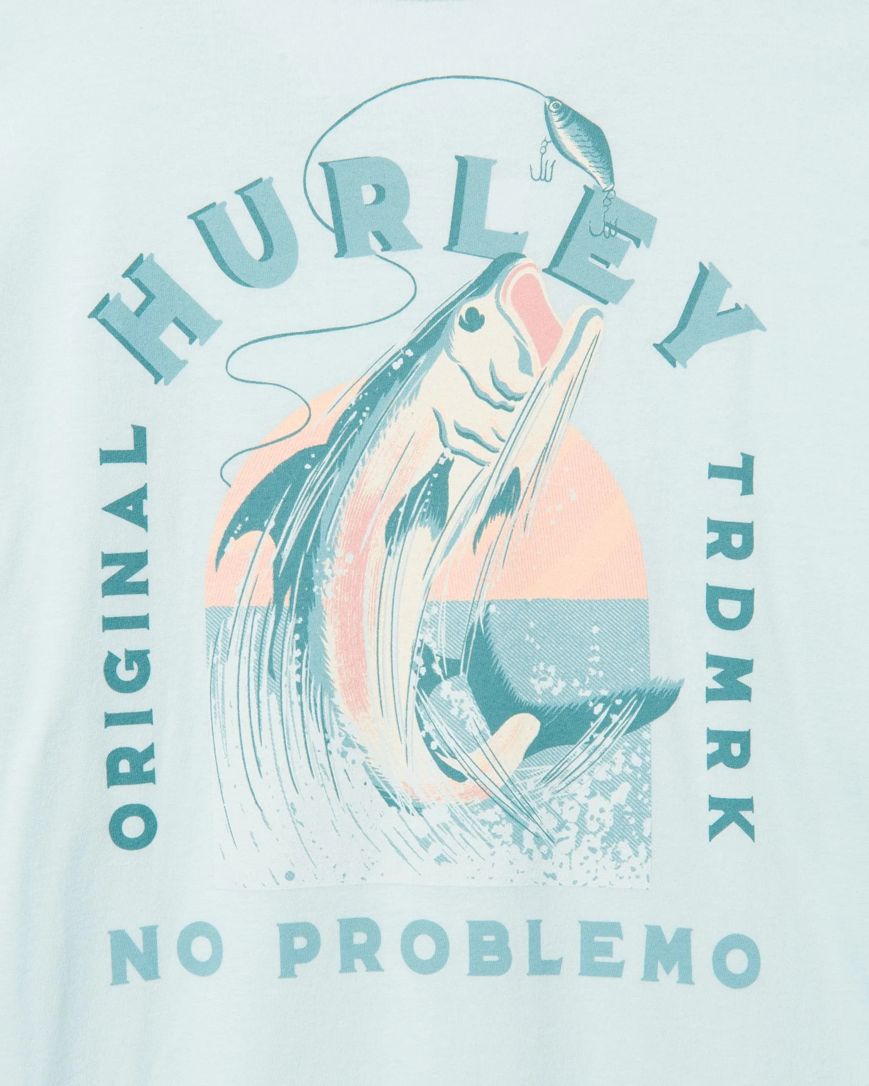 Everyday Washed King Fisher Pocket Short Sleeve T-Shirt sold by Hurley product image thumbnail 3