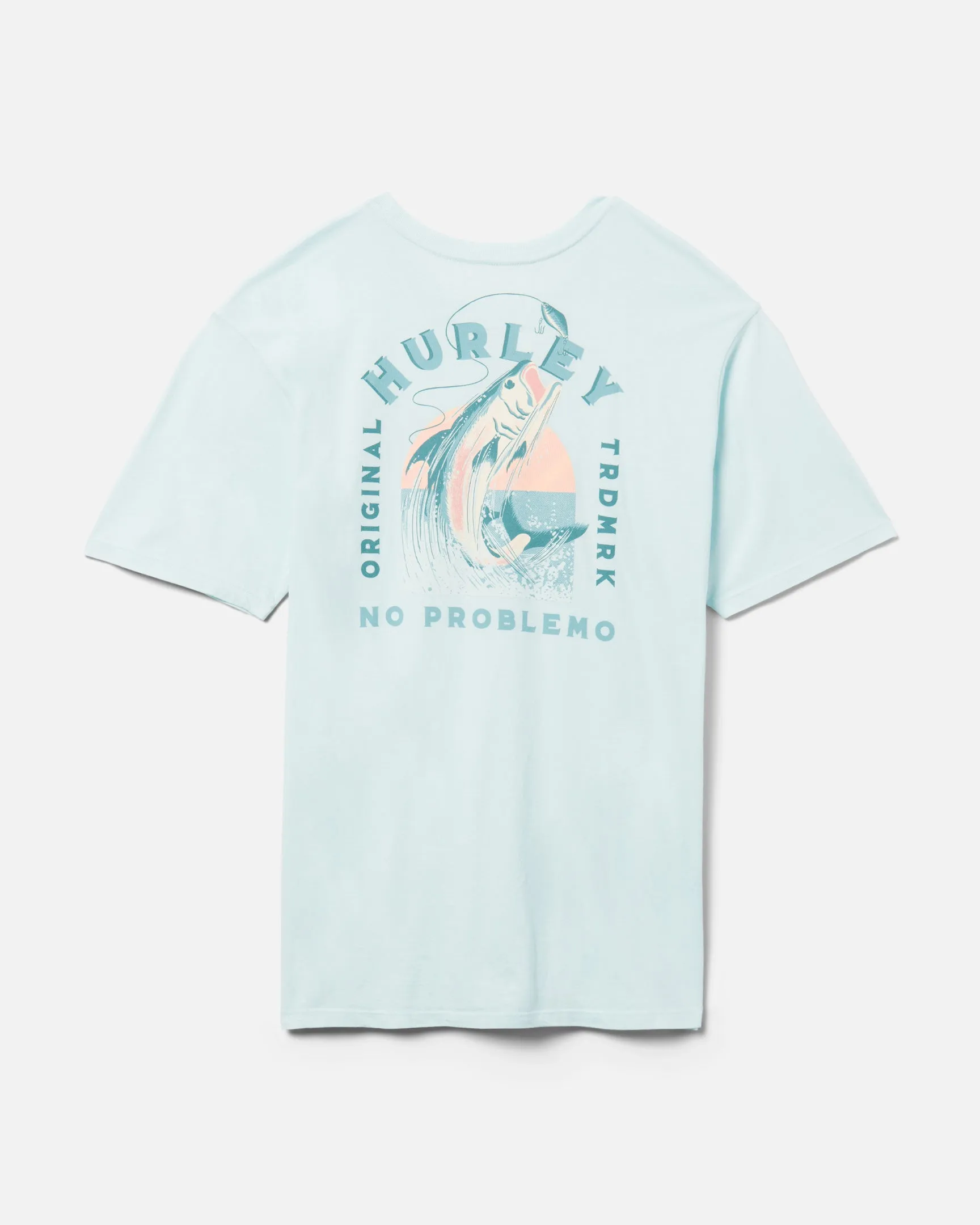 Everyday Washed King Fisher Pocket Short Sleeve T-Shirt sold by Hurley product image thumbnail 2