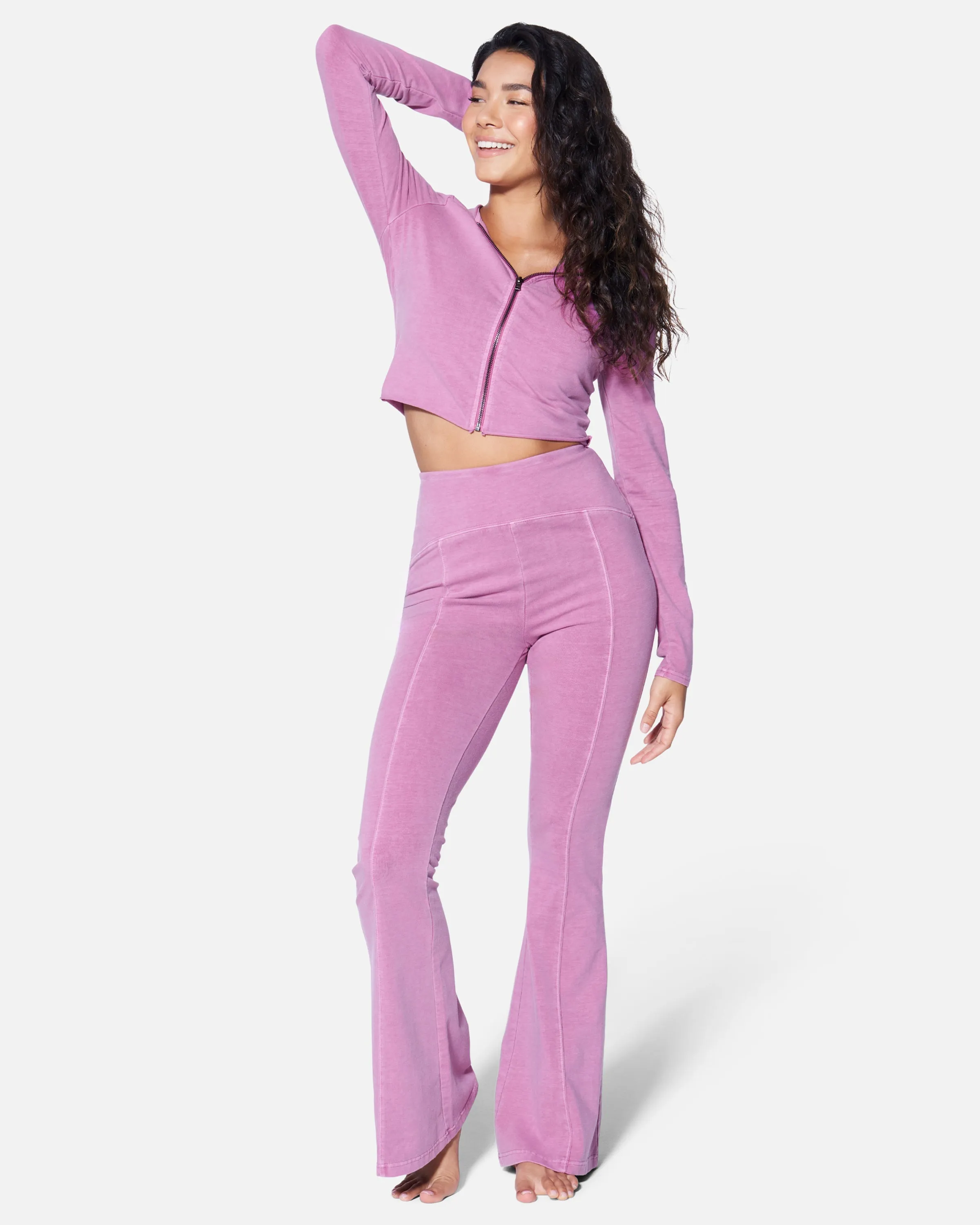 ESSENTIAL ZIP UP CROPPED HOODIE sold by Hurley product image thumbnail 4