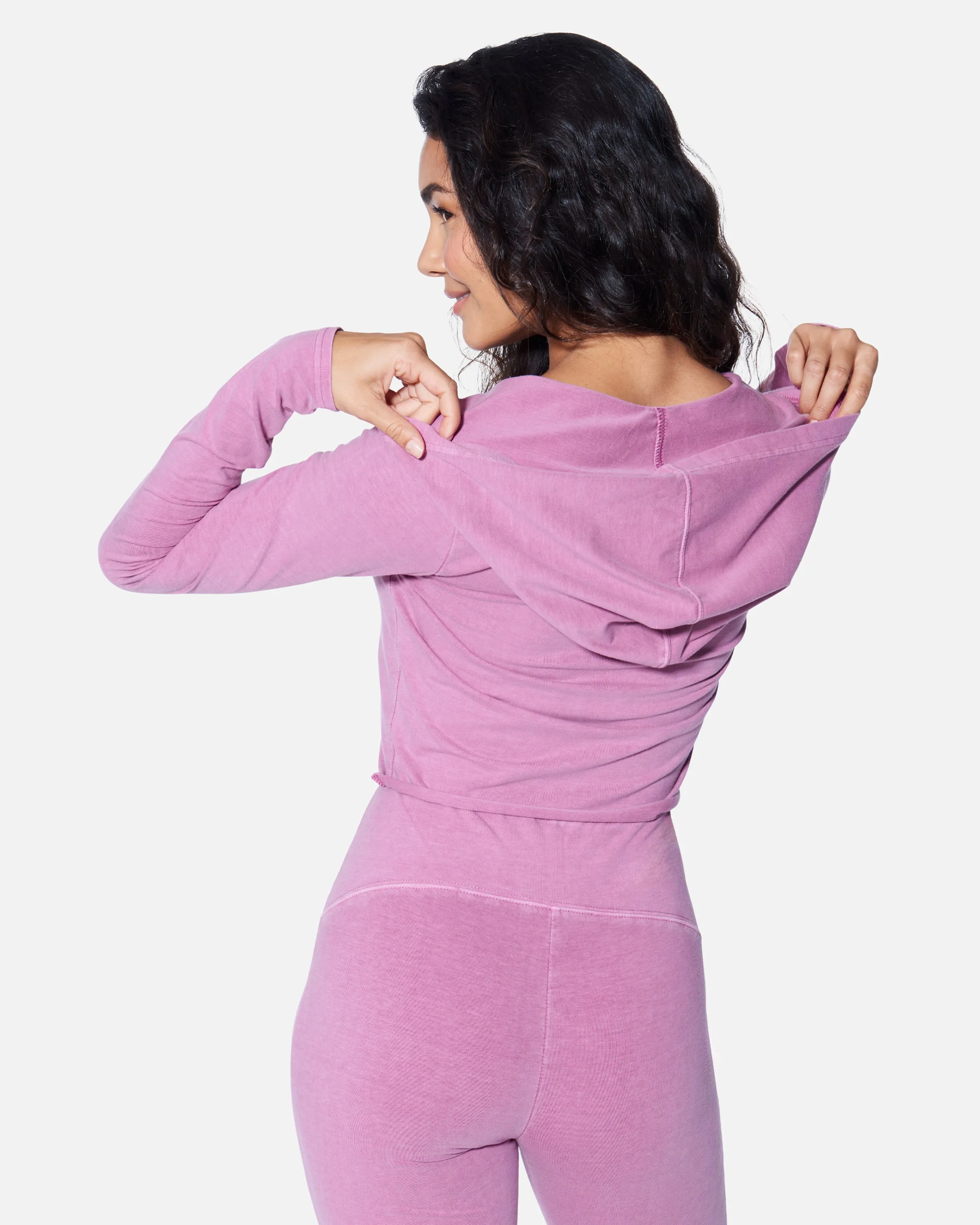 ESSENTIAL ZIP UP CROPPED HOODIE sold by Hurley product image thumbnail 2