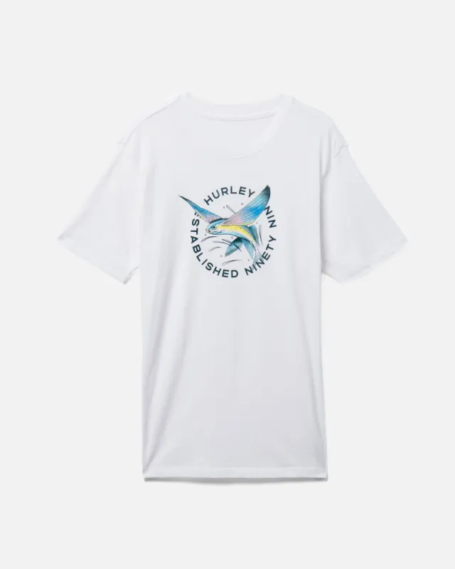 Everyday Washed Flying Fish Short Sleeve T-Shirt sold by Hurley