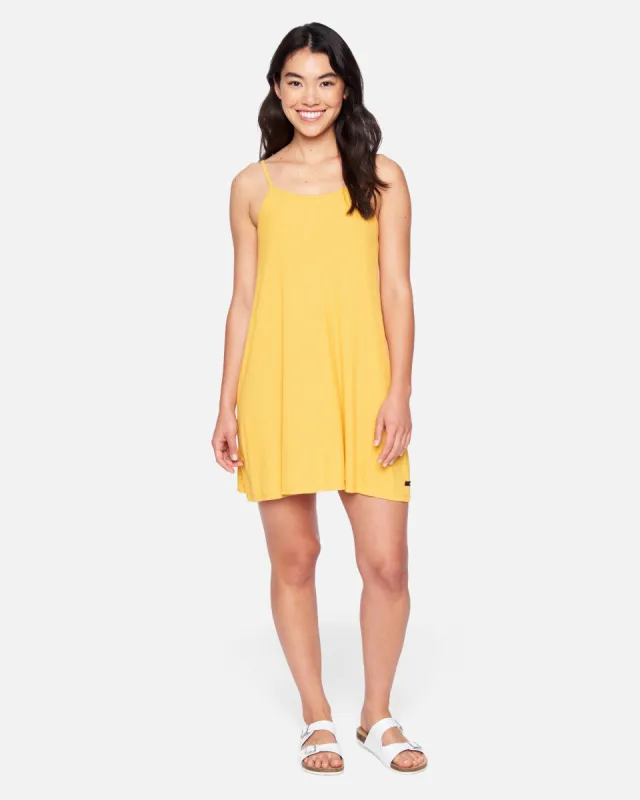 Claire Rib Tank Dress made by Hurley