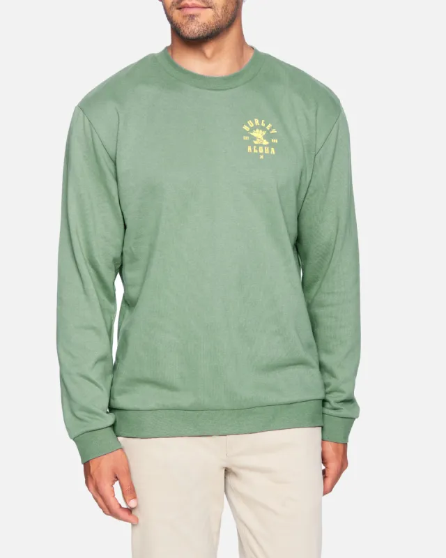Lazy Days Light Fleece Crewneck sold by Hurley
