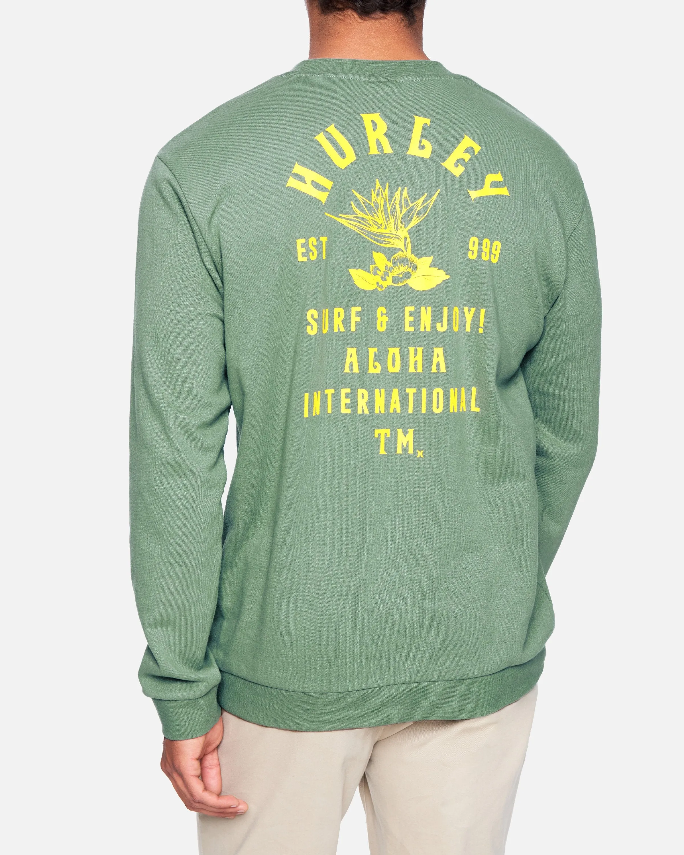 Lazy Days Light Fleece Crewneck sold by Hurley product image thumbnail 2