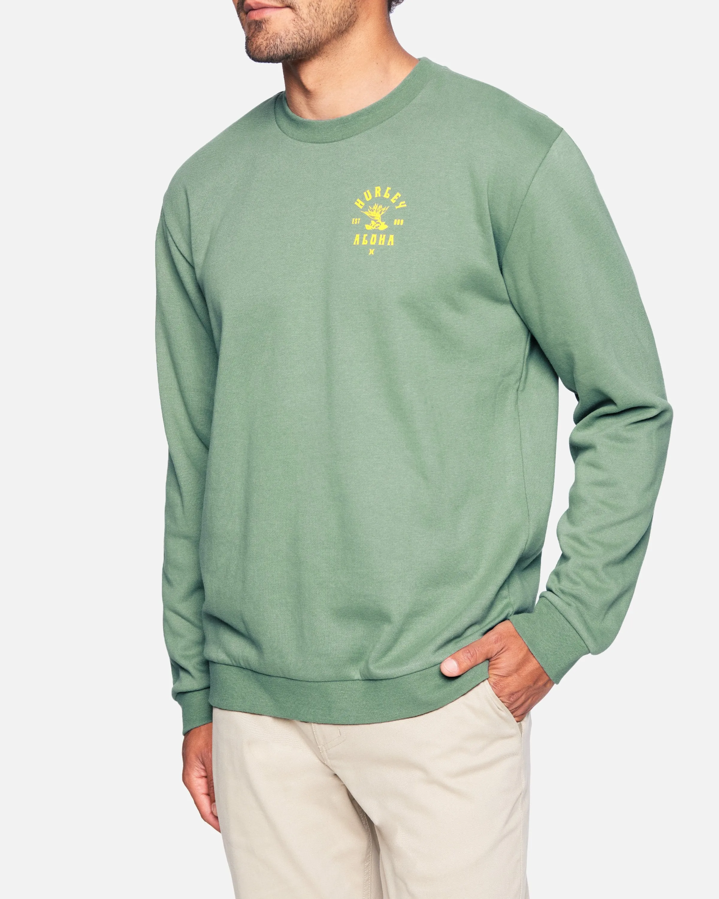 Lazy Days Light Fleece Crewneck sold by Hurley product image thumbnail 3