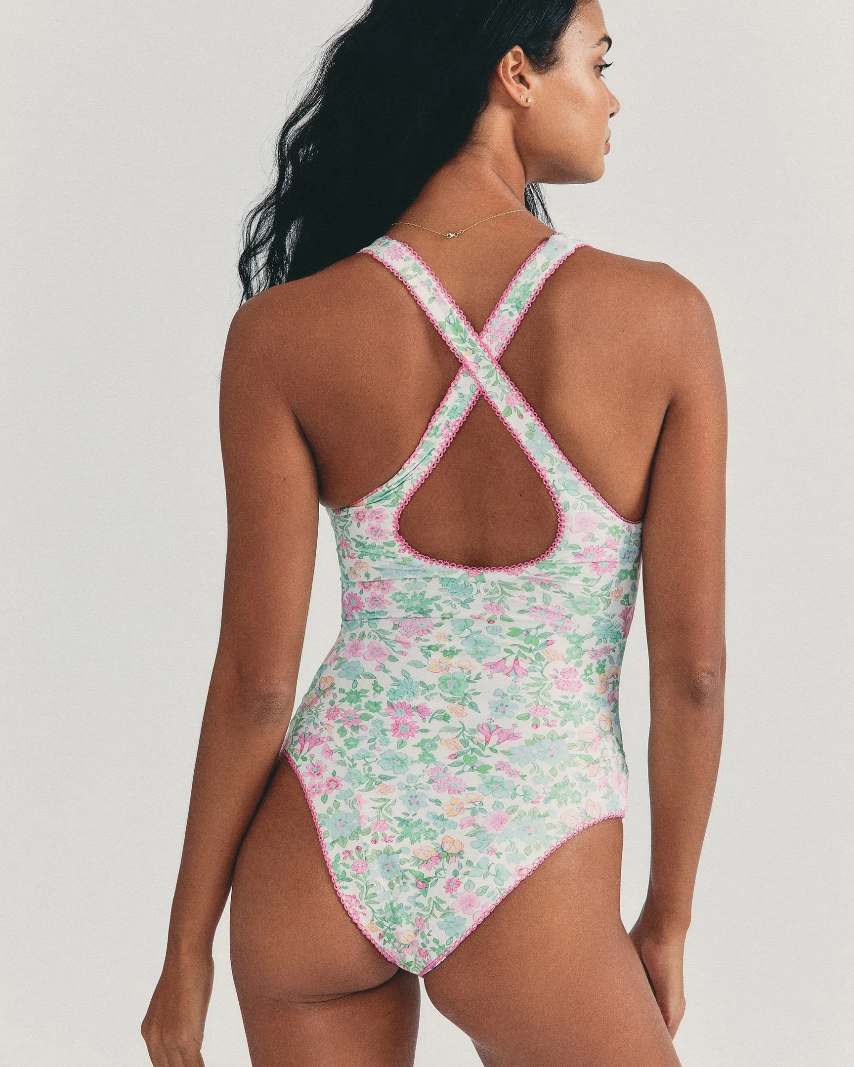 LSF x Hurley - Sunny Meadow Reversible High Leg Cheeky One Piece sold by Hurley product image thumbnail 4