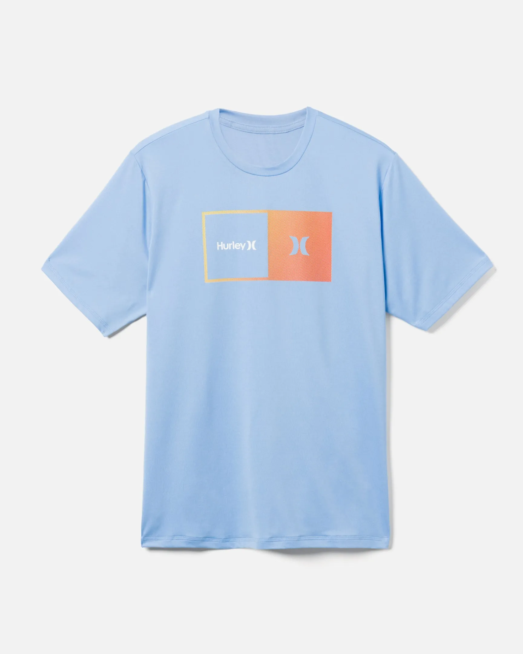 Halfer Gradient Hybrid UPF+ Short Sleeve Surf T-Shirt sold by Hurley