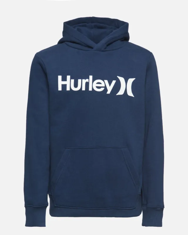 Boys' Hurley One and Only Logo Fleece Pullover Hoodie sold by Hurley