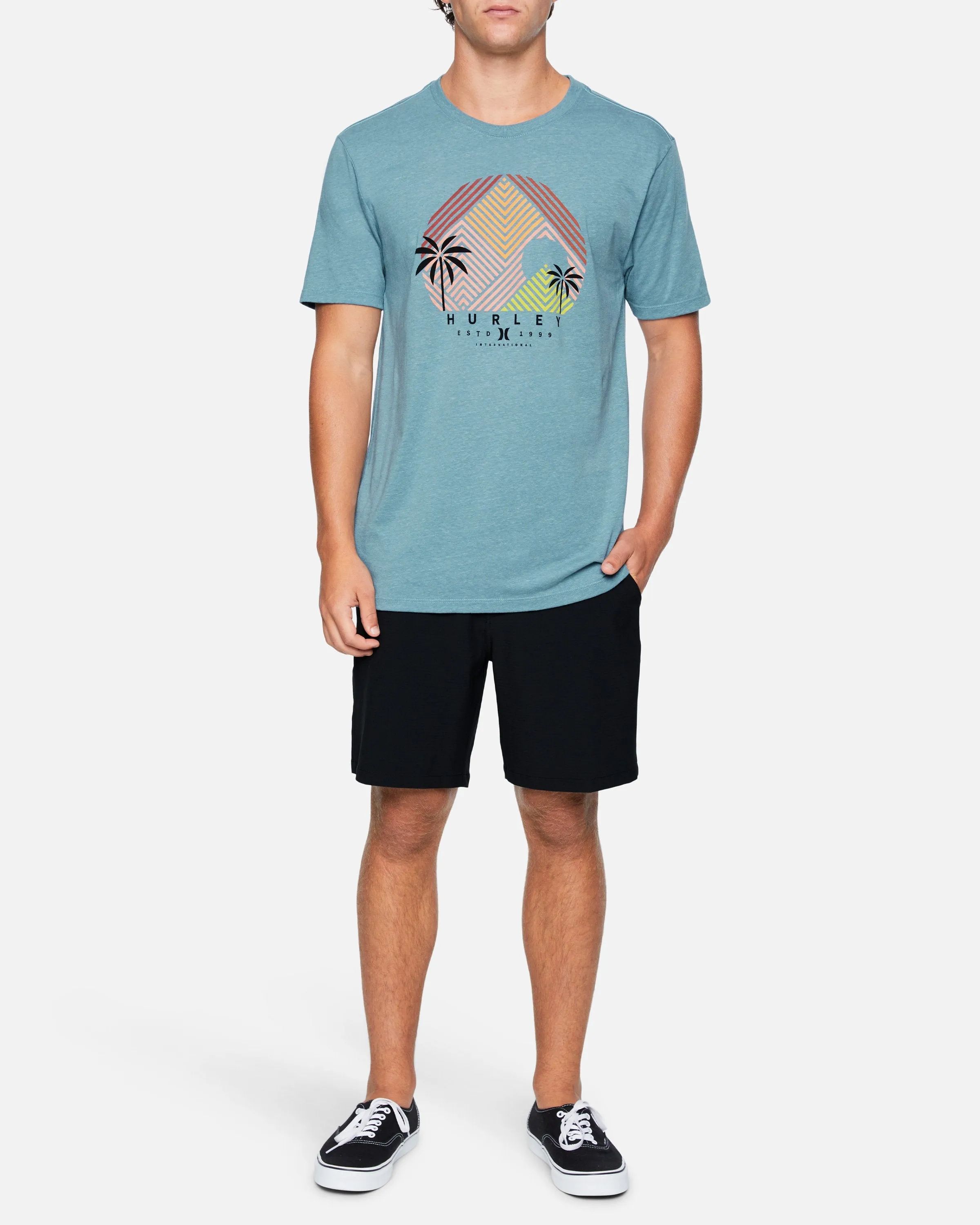 Everyday Pacific Geo Skis Short Sleeve T-Shirt sold by Hurley product image thumbnail 4