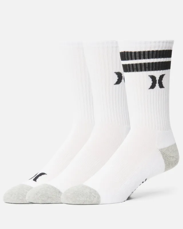 3-Pack Terry Crew Sock sold by Hurley