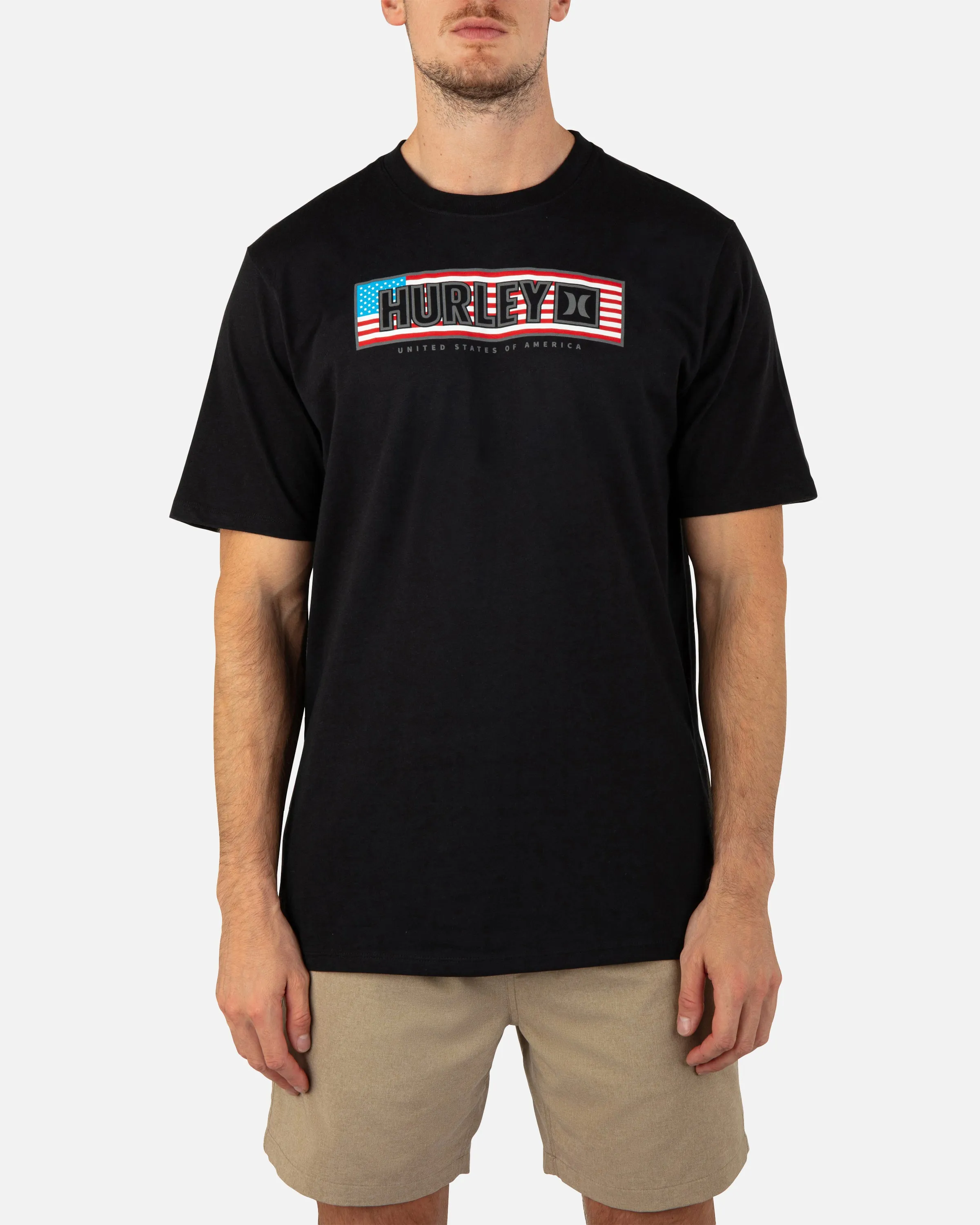 EVERYDAY BOX FLAG SHORT SLEEVE TEE sold by Hurley product image thumbnail 3