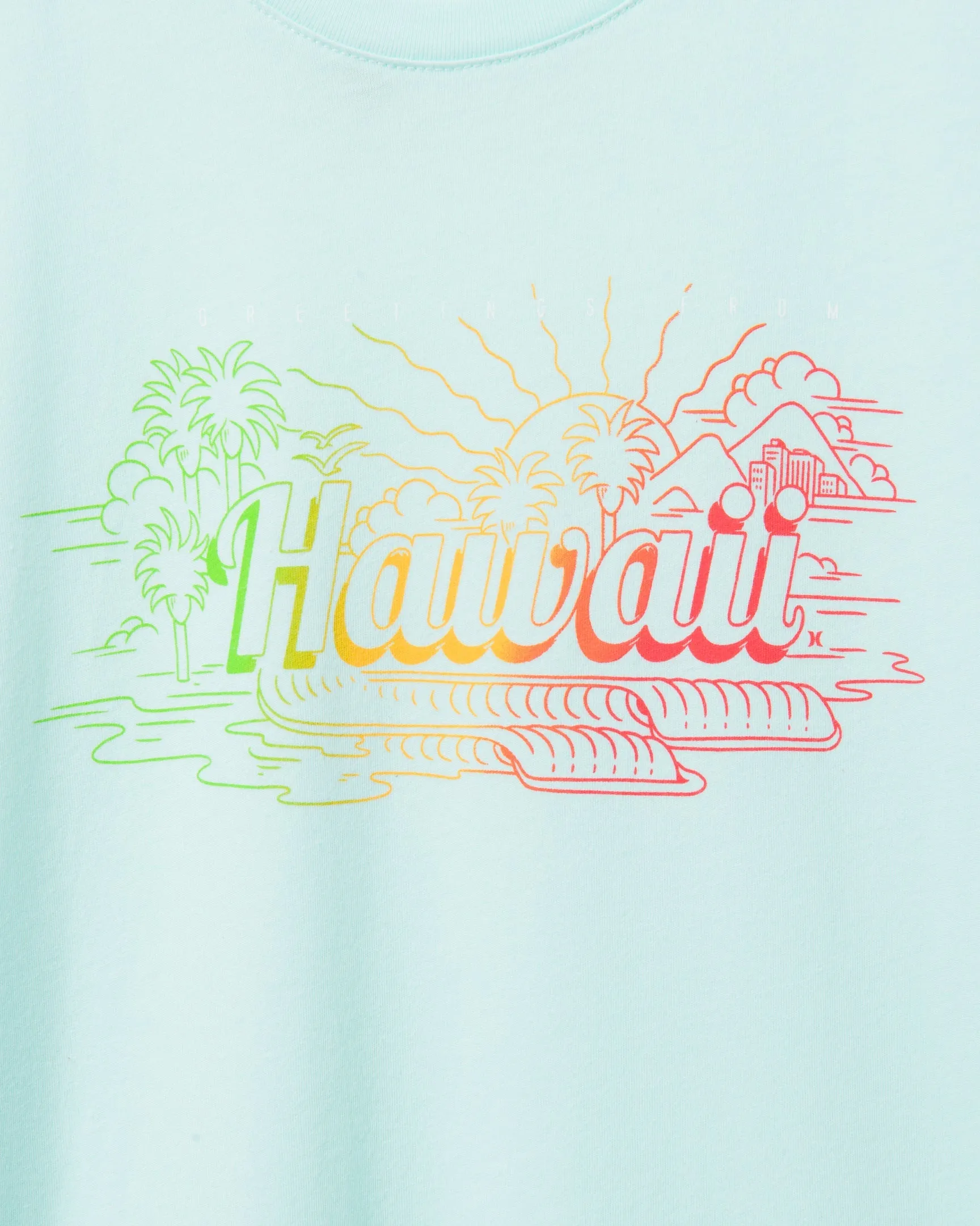 Everyday Washed Coastline Short Sleeve T-Shirt sold by Hurley product image thumbnail 3