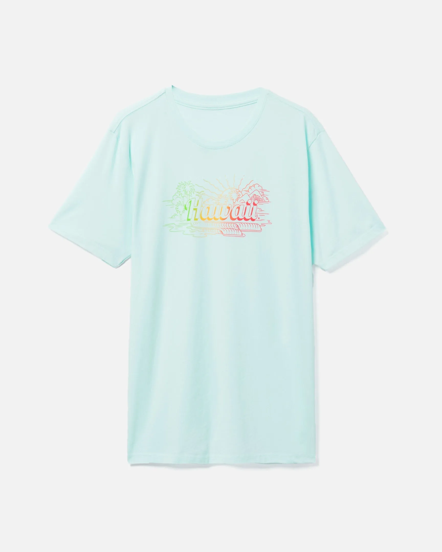 Everyday Washed Coastline Short Sleeve T-Shirt sold by Hurley