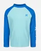 Boys' H2O-Dri Raglan Blocked Long Sleeve Rashguard sold by Hurley