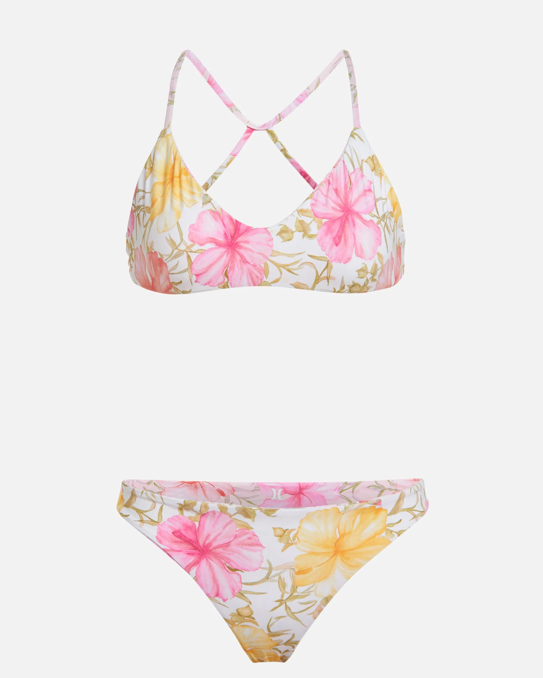 LoveShackFancy x Hurley - Hibiscus Reversible Moderate Bikini Bottom sold by Hurley product image thumbnail 5