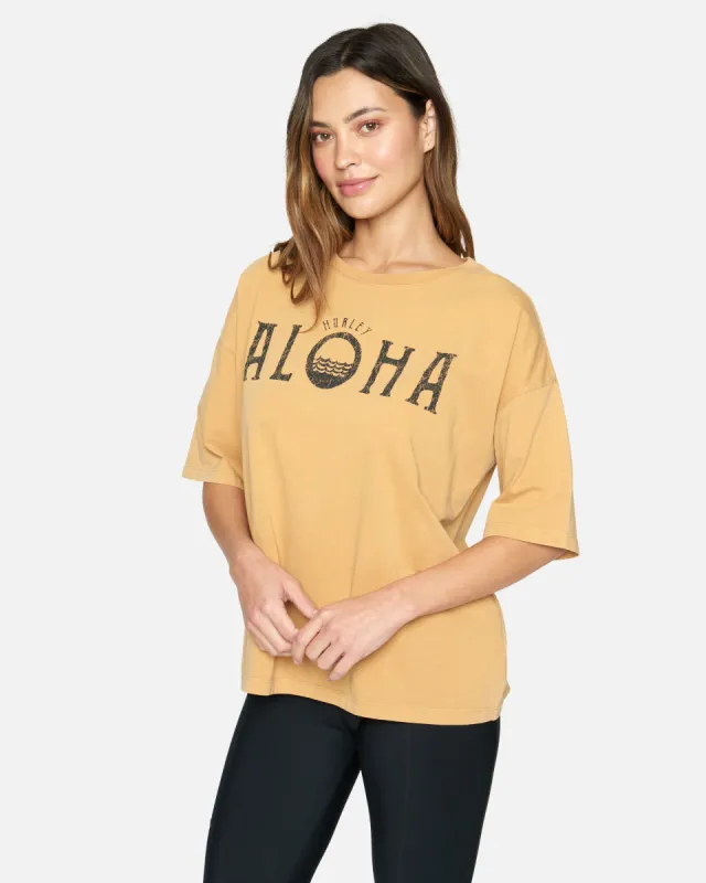 ALOHA BOYFRIEND TEE sold by Hurley