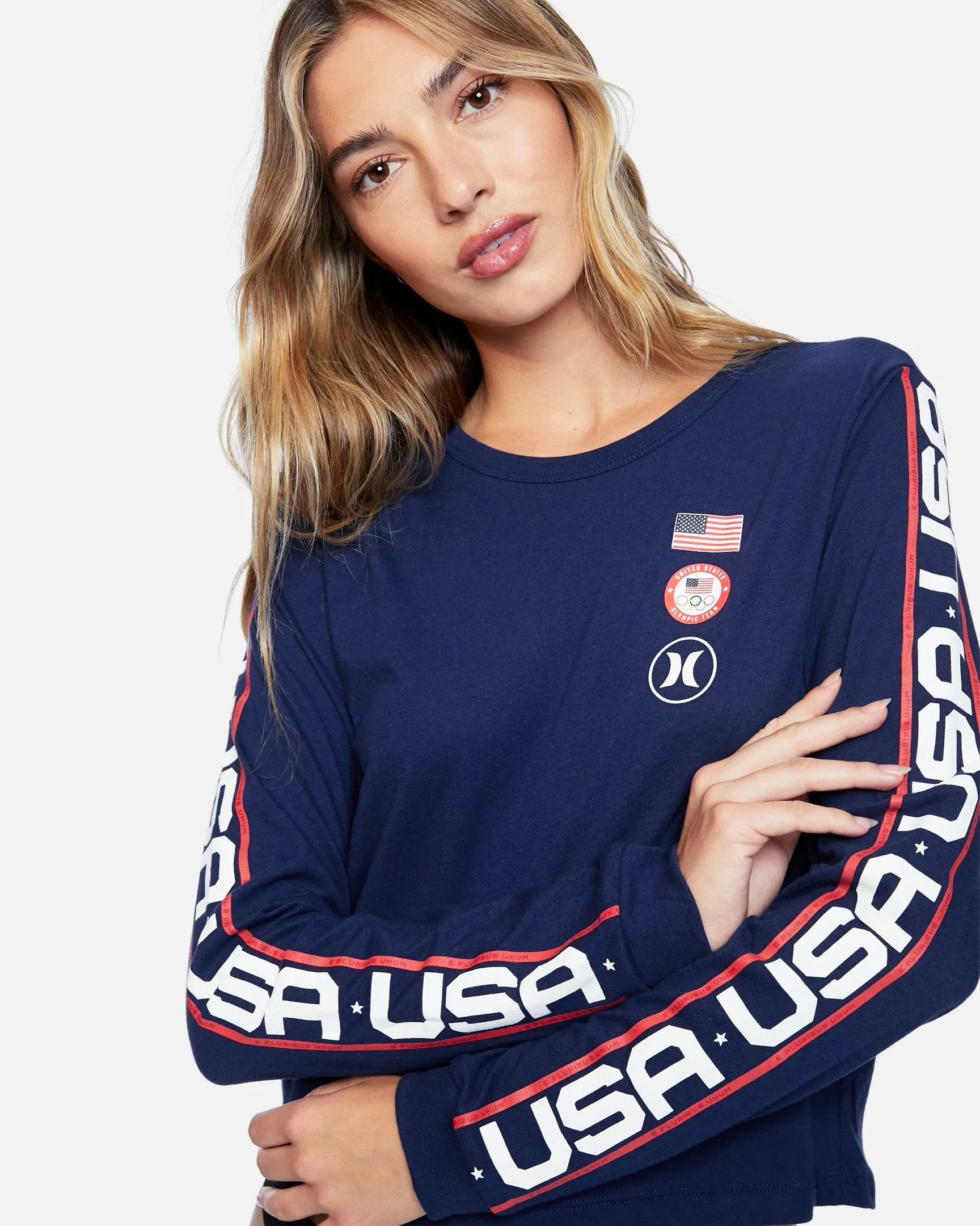 USA Perfect Long Sleeve Tee sold by Hurley