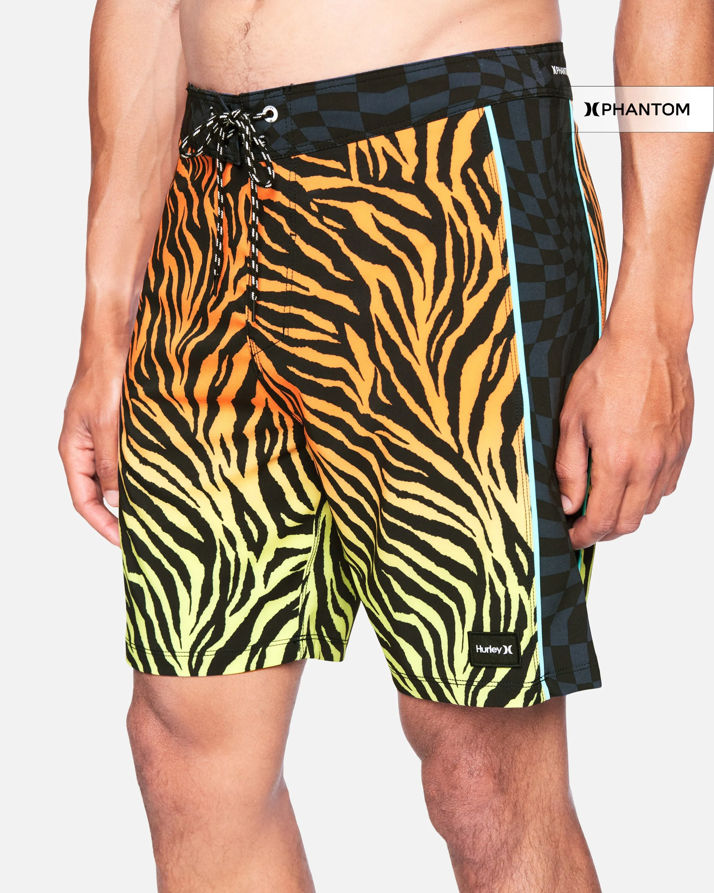 Phantom Fastlane AC Zebra Boardshorts 18" sold by Hurley