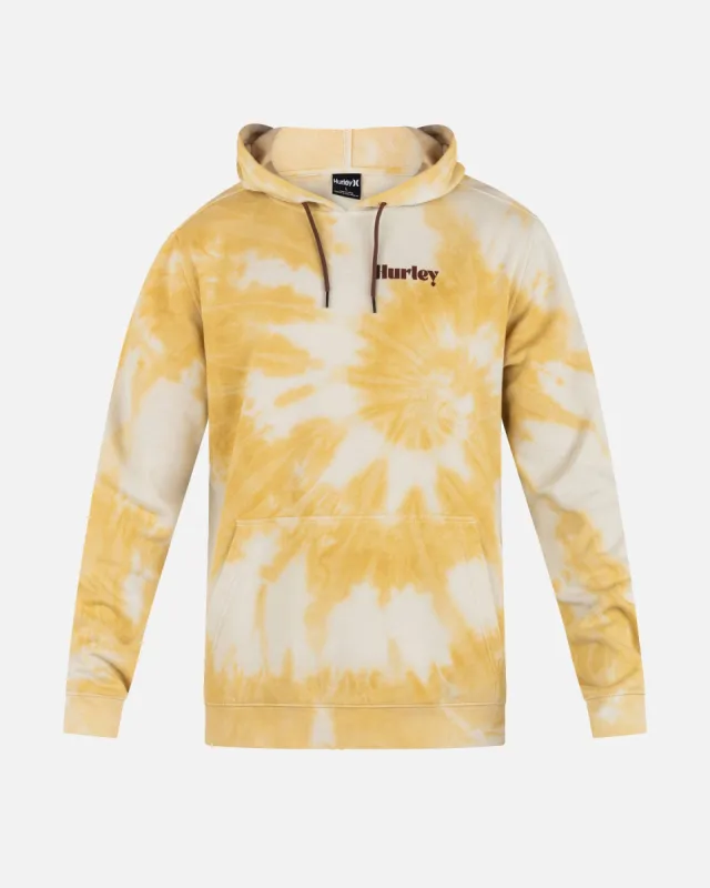 Tidal Wave Tie Dye Fleece Pullover sold by Hurley