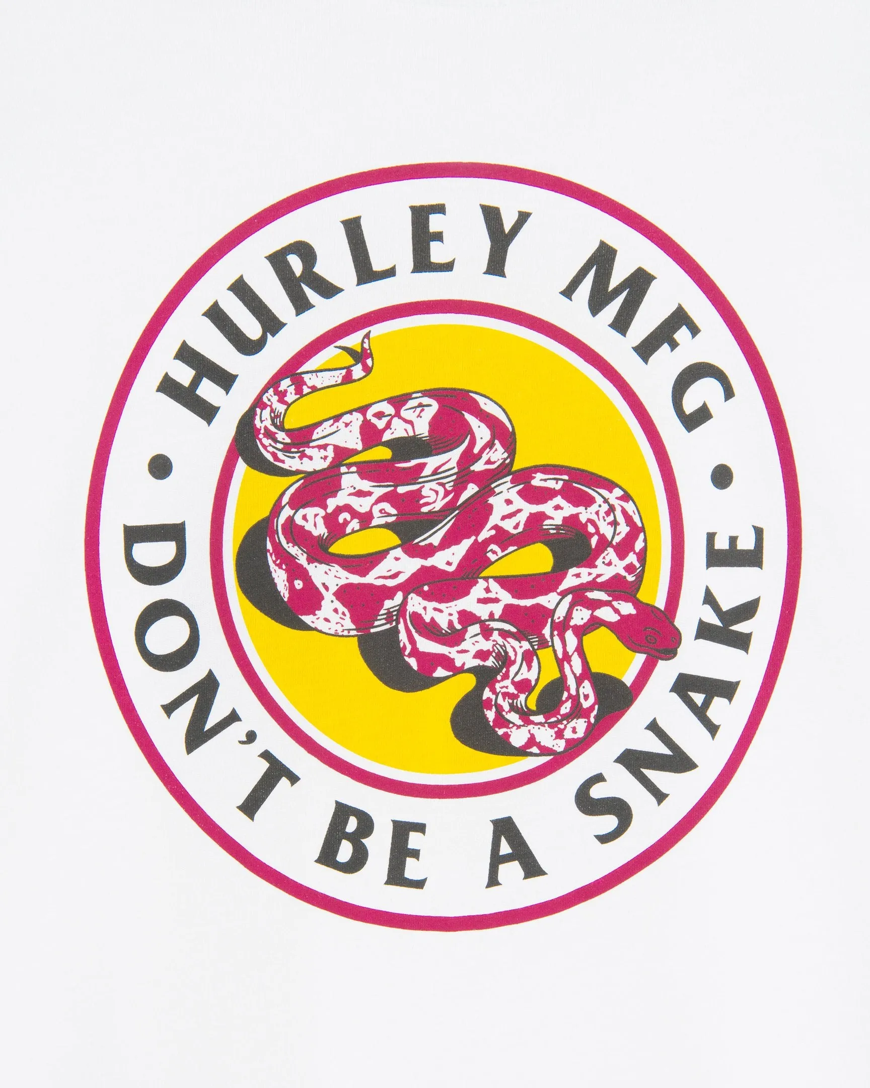 H2O-DRI Don't Snake Short Sleeve T-Shirt sold by Hurley product image thumbnail 4