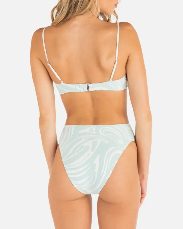 Wave Runner Moderate High Waist Bottom sold by Hurley