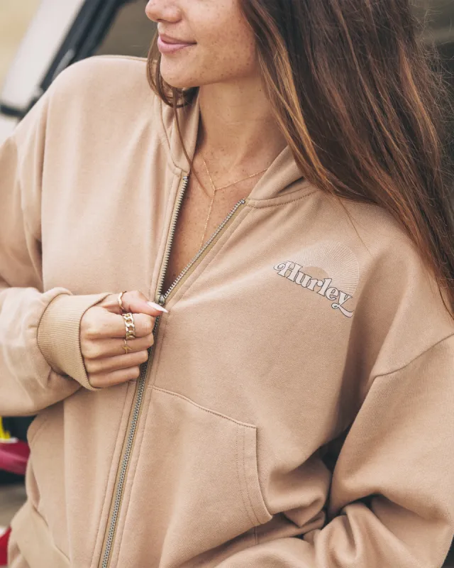 Playa Crop Zip Up Hoodie sold by Hurley