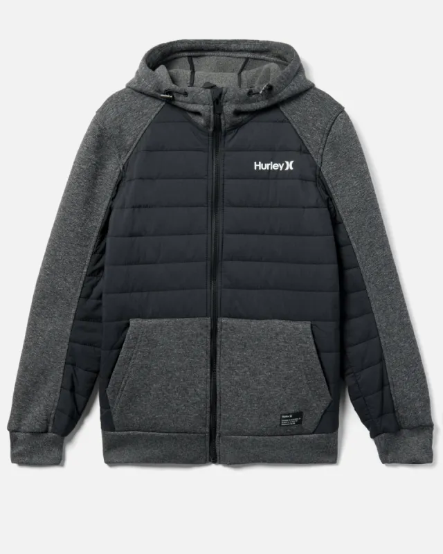 Monitor Hooded Hybrid Jacket sold by Hurley
