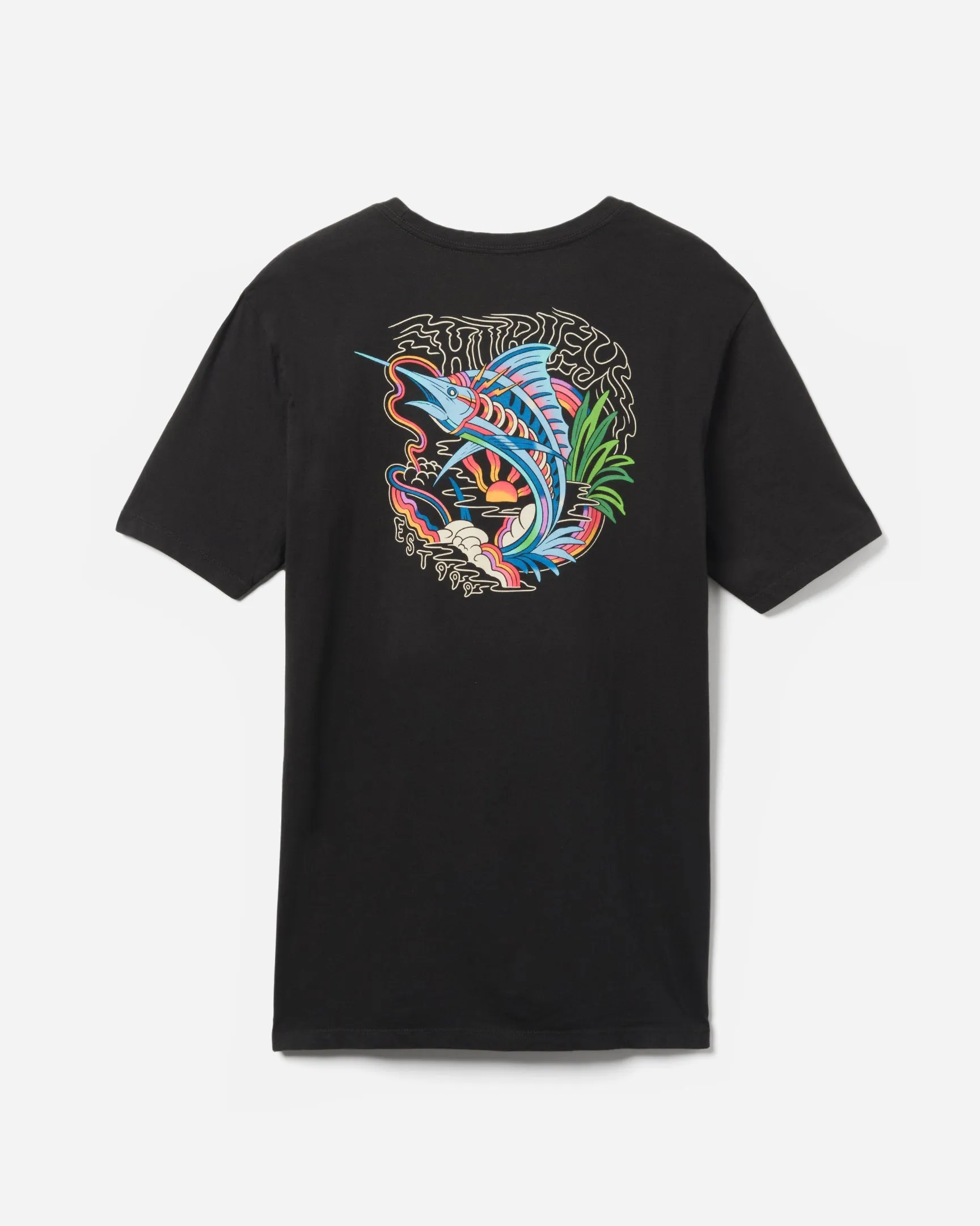 Everday Washed Trippy Fish Short Sleeve T-Shirt sold by Hurley product image thumbnail 2